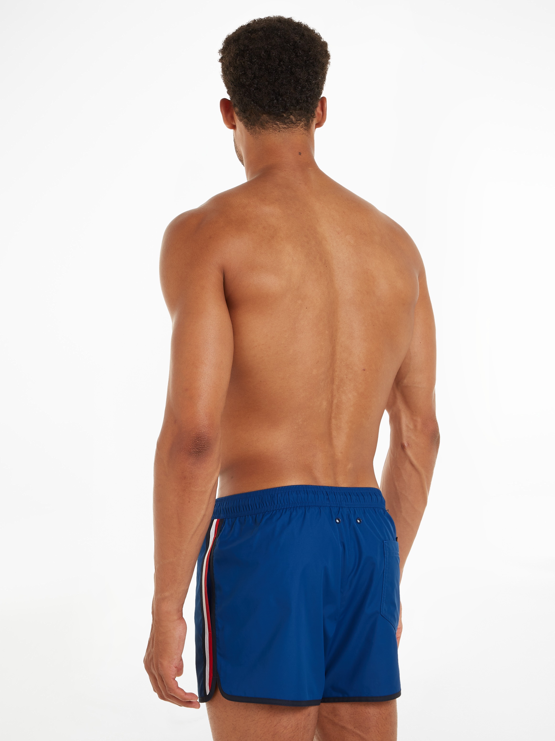 Tommy Hilfiger Swimwear Badeshorts »RUNNER«, mit Brand-Streifen