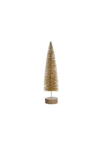 Weihnachtsfigur »Weihnachtsbaum Gold, 10 x 34 x 10 cm«
