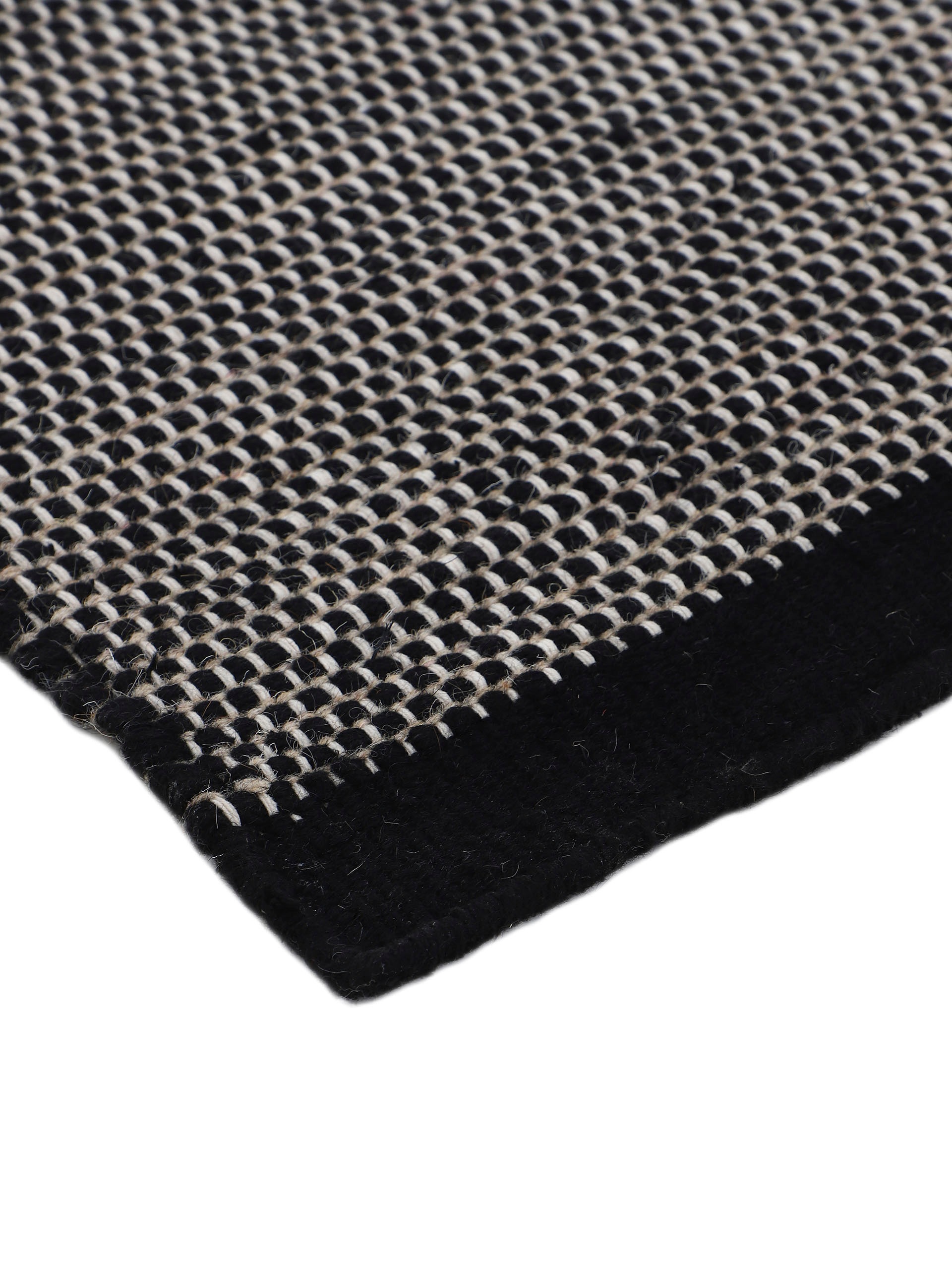 carpetfine Wollteppich »Mona,  auch als Läufer«, rechteckig, 5 mm Höhe, 80% Wolle, Wendeteppich aus Wolle/Baumwolle, Wohnzimmer