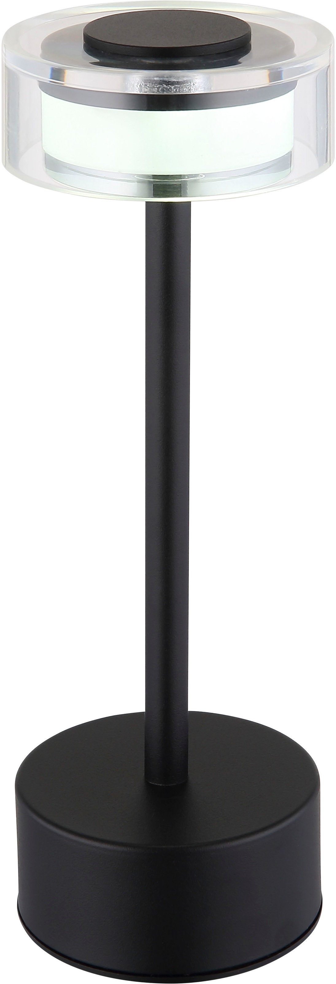 GLOBO LIGHTING Lampe de table LED »SHIRA« 1 cuis blanc chaud - blanc froid Akkutischleuchte, Touchdimmer, Lichttemperaturwechsel