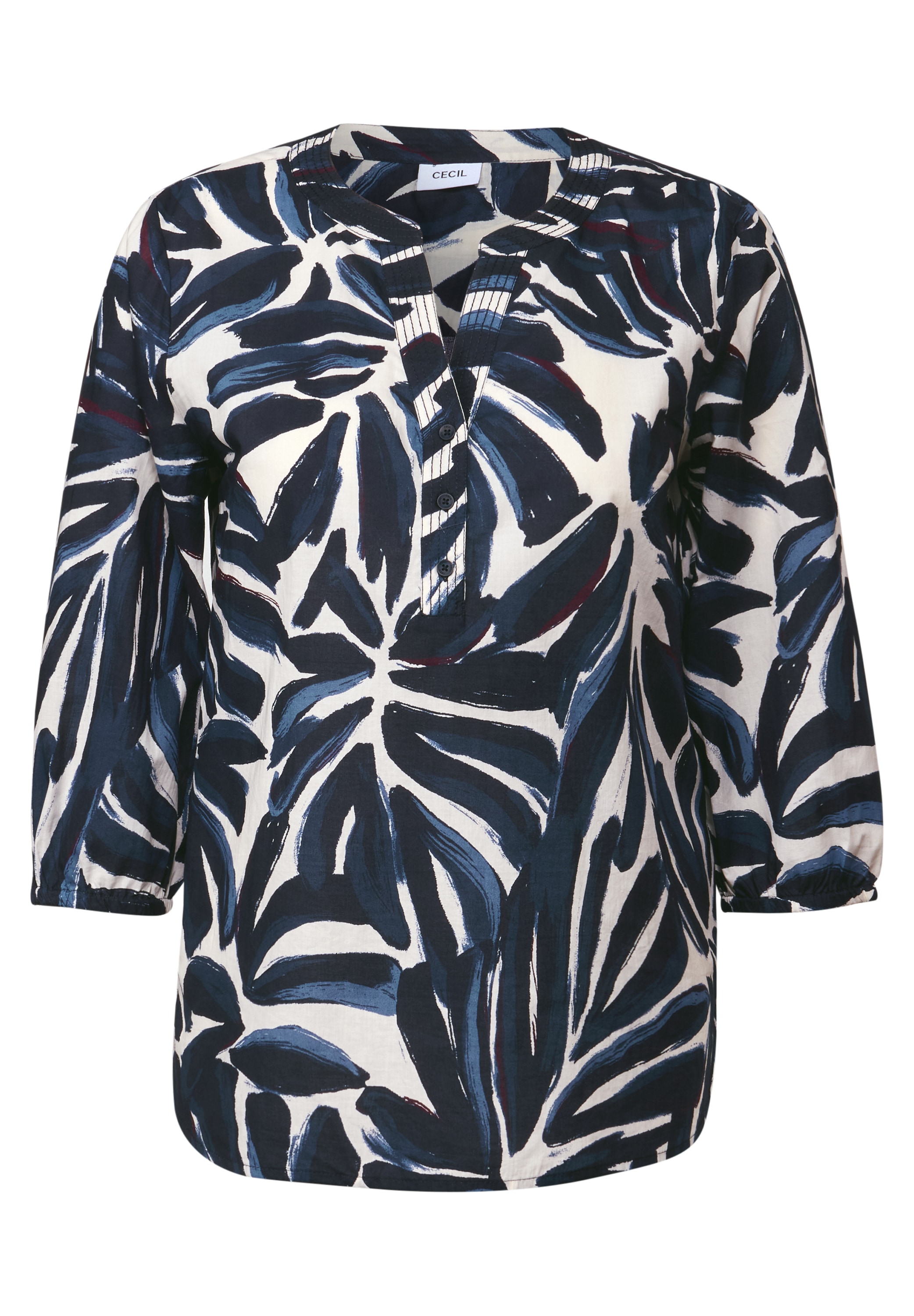 Cecil Klassische Bluse, mit All-Over Print