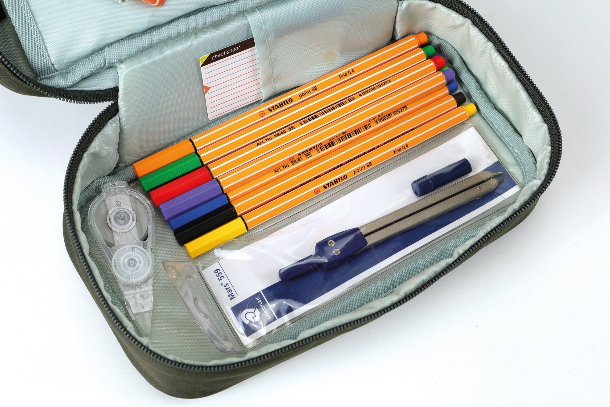 Faulenzer Etui Federmäppchen, Case Schlampermäppchen, Federtasche NITRO Box, günstig »Pencil XL«, kaufen Stifte