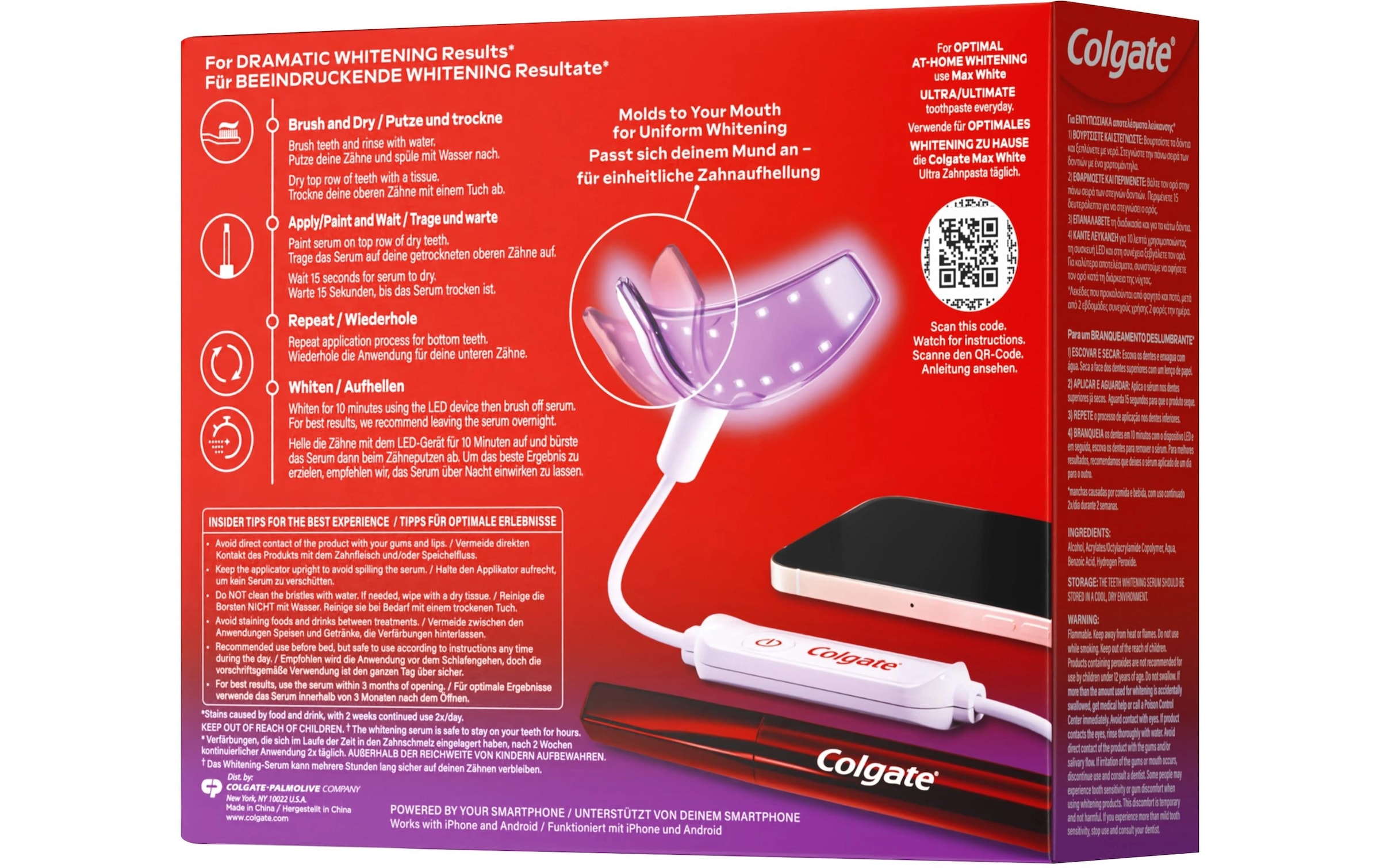 Colgate Zahnbleaching-Kit »White Ultimate LED Whitening Kit«
