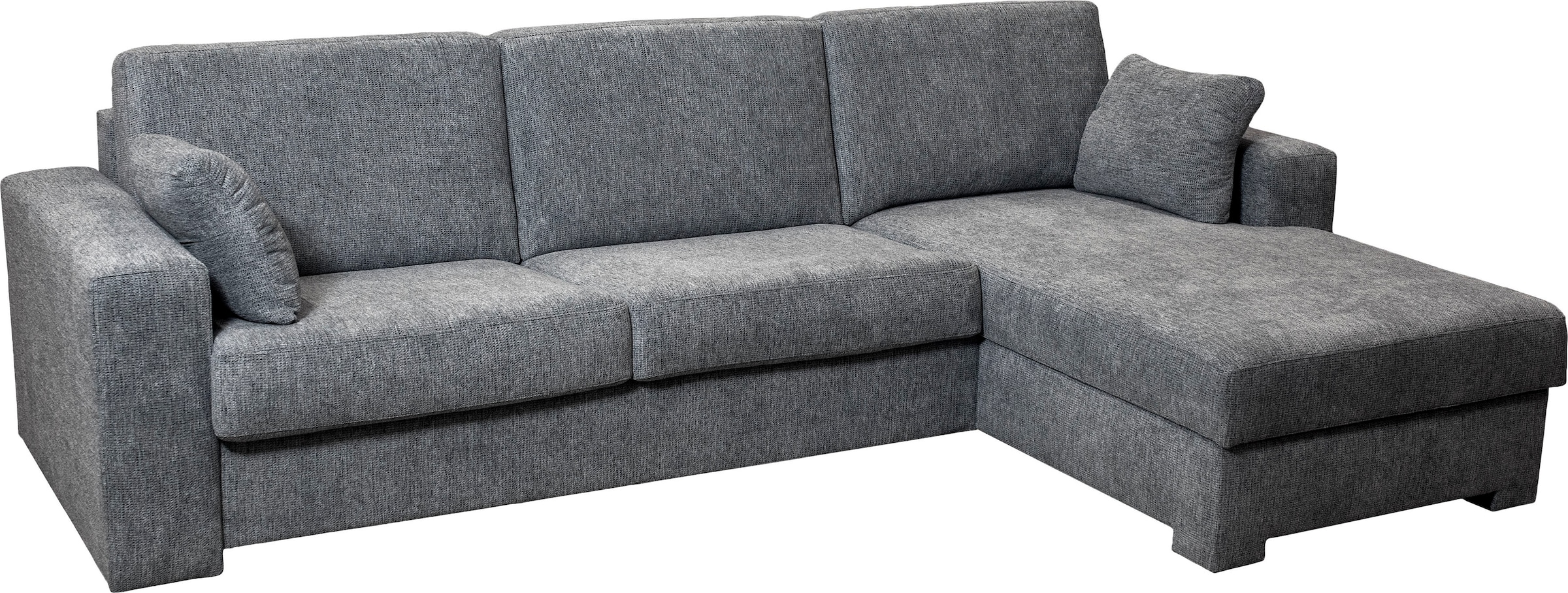 Home affaire Ecksofa Roma "L" Dauerschlaffunktion, mit Unterfederung, Matratzenhöhe 14cm, Liegemasse ca 163x198 cm, L-Form