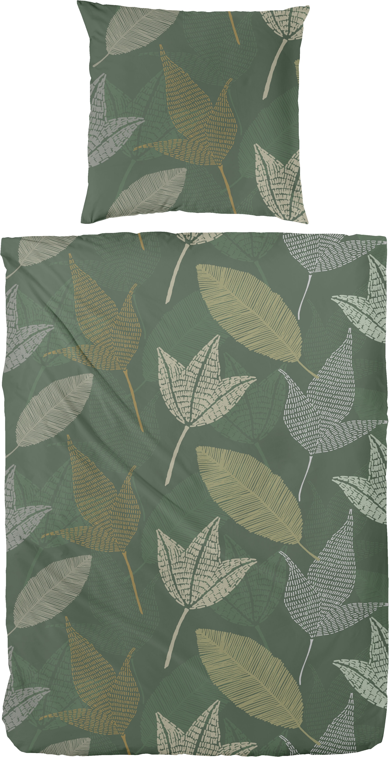 Primera Bettwäsche »Autumnleaf« 2 100 % Baumwolle Standard 100 nach Öko-Tex