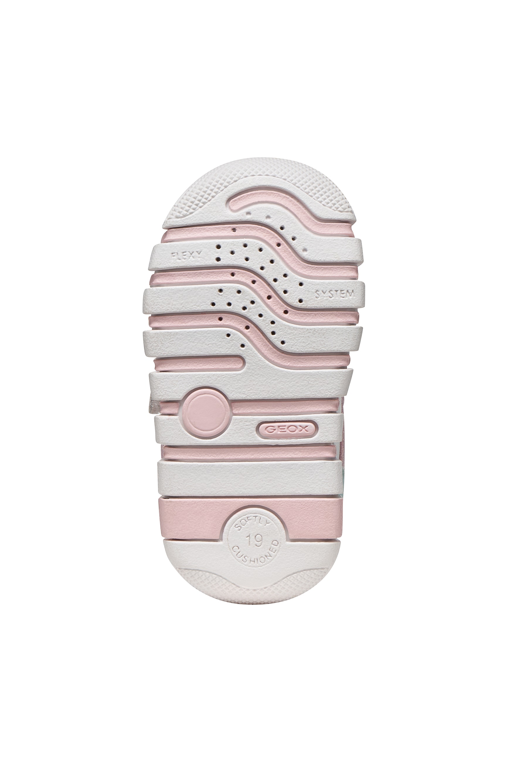 Geox Chaussures de marche »B IUPIDOO GIRL«  chaussure bébé avec empiècements pastel, gabarit de taille à télécharger