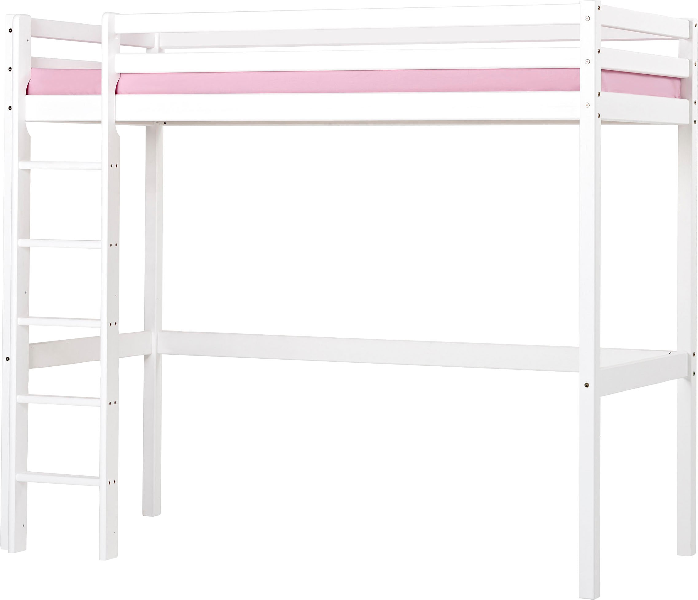 Image of Hoppekids Hochbett »ECO Dream«, 90x200 mit Matratze Rosa, umbaubar bei Ackermann Versand Schweiz