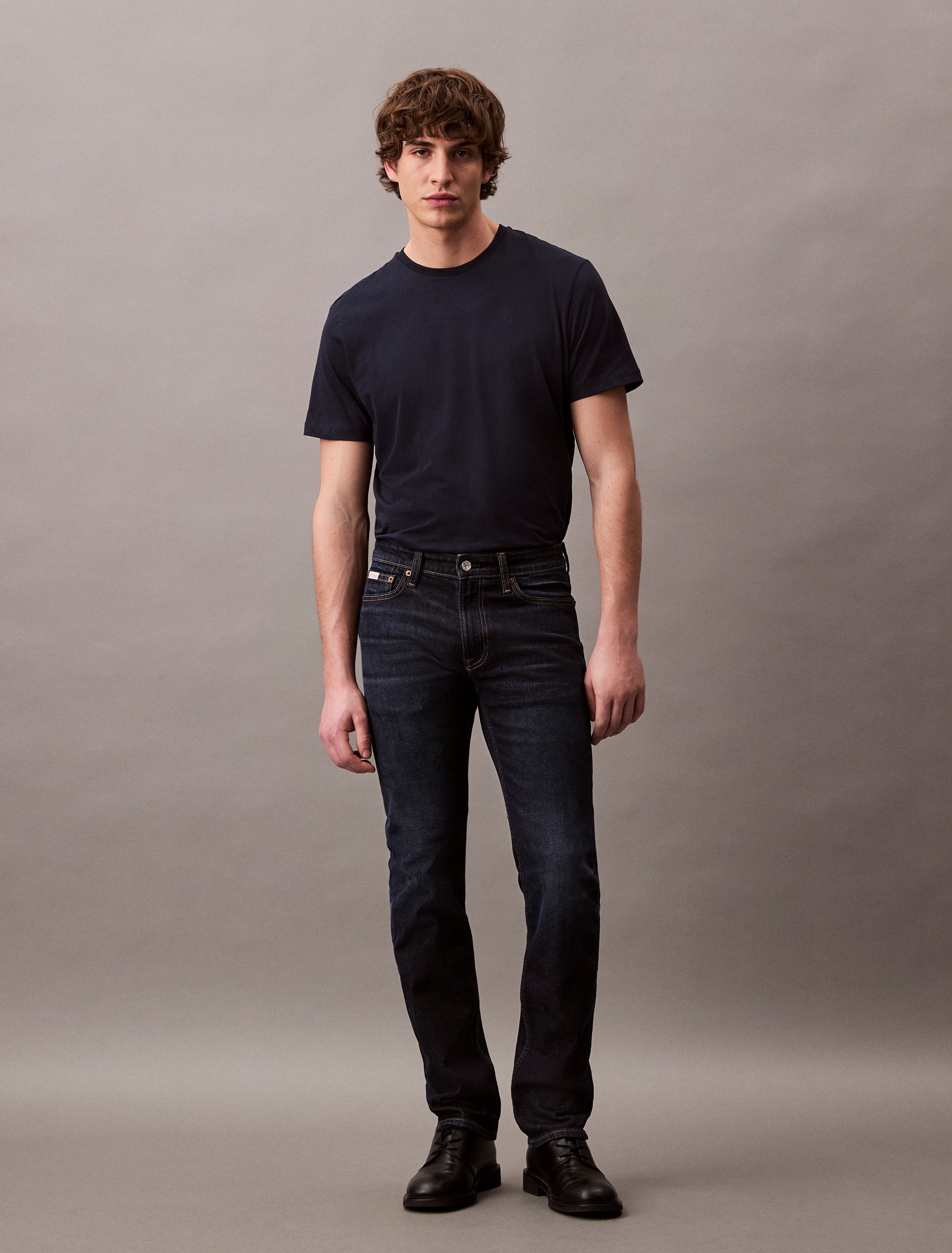Image of Calvin Klein Slim-fit-Jeans "SLIM REBEL SAPPHIRE JEAN" in dezenter Waschung