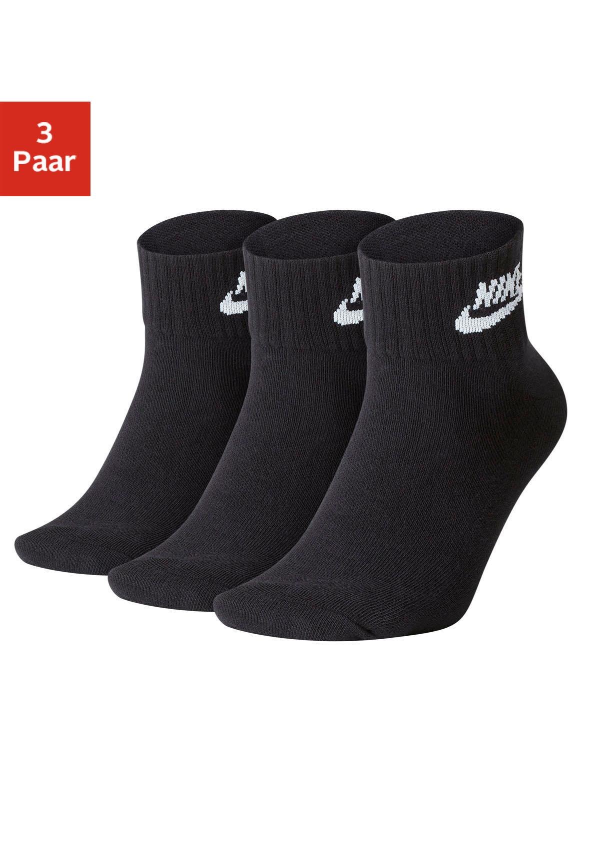 Image of Nike Tennissocken, (3 Paar), in Kurzform bei Ackermann Versand Schweiz