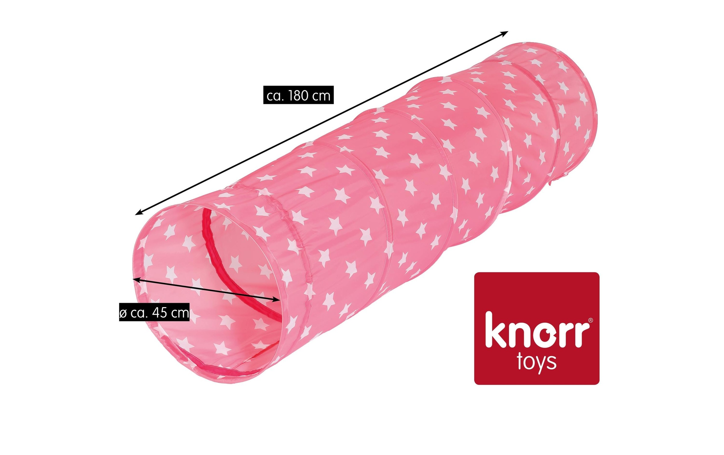 Knorrtoys® Spieltunnel »white stars«