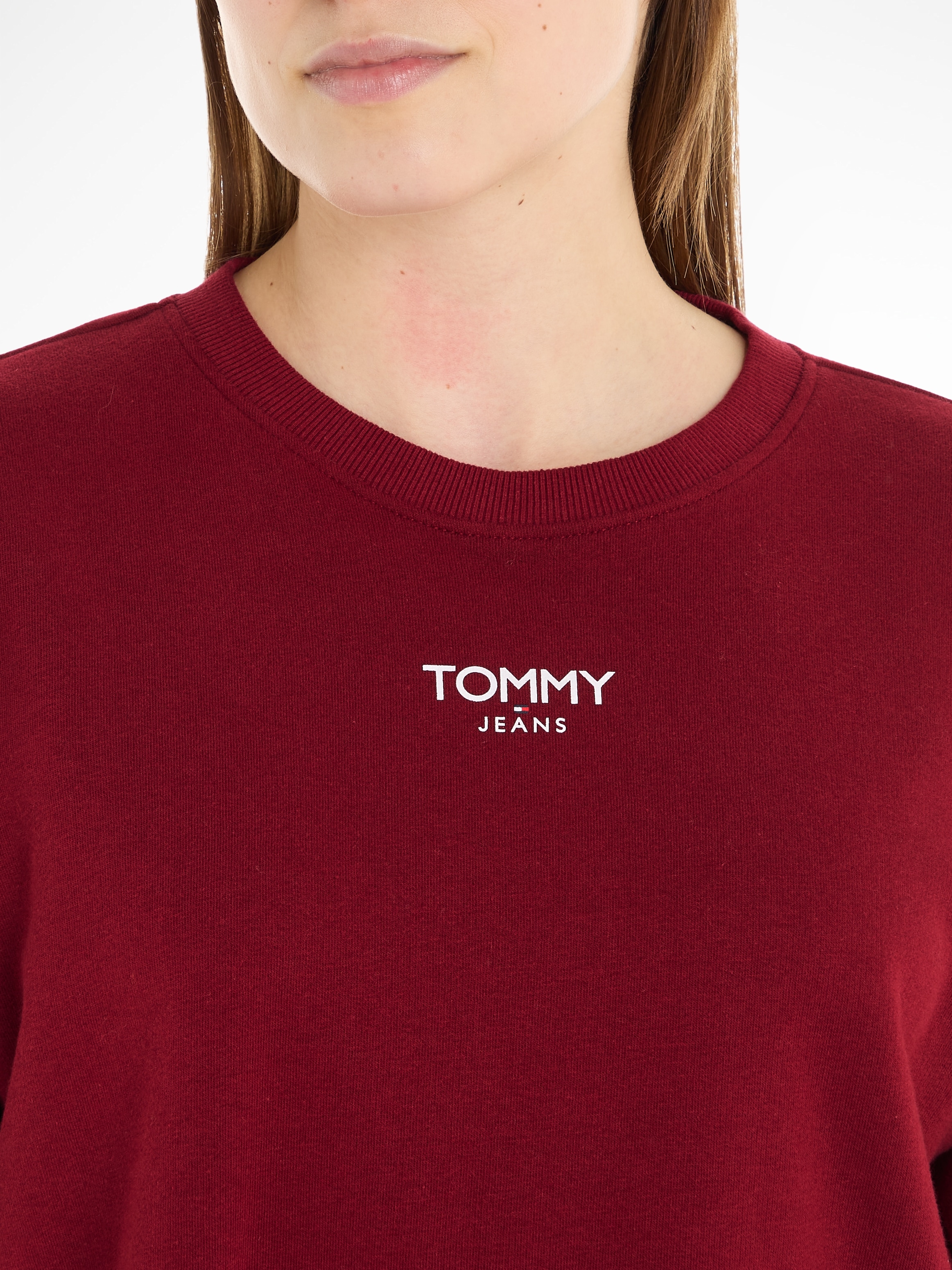 Tommy Jeans Sweatshirt »TJW RLX CRP ESS LOGO CREW«, mit Tommy Jeans Logo