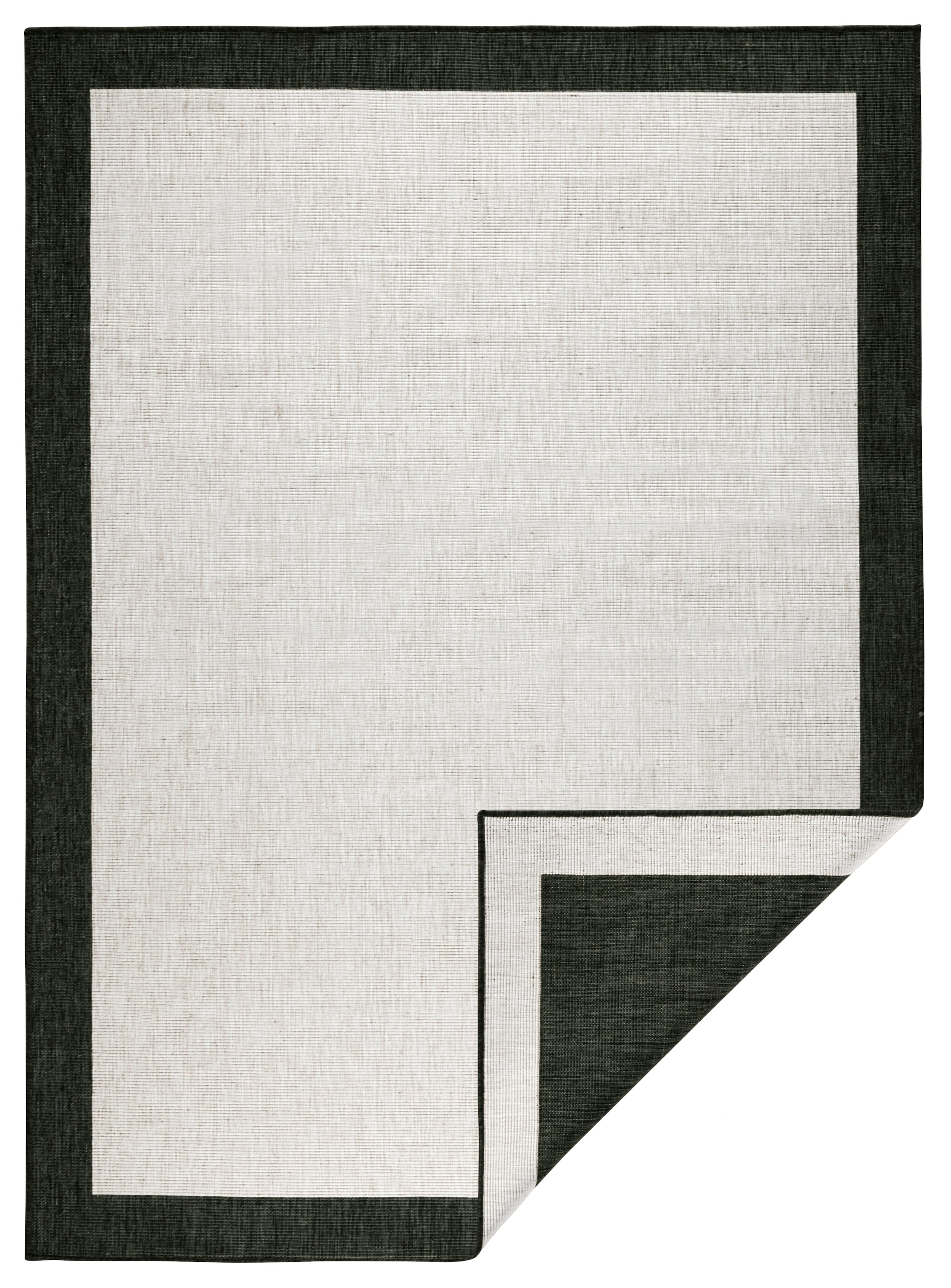 NORTHRUGS Teppich »Panama Wendeteppich«, rechteckig, 5 mm Höhe, In-& Outdoor, Wetterfest, Balkon, Läufer, Wohnzimmer, Wasserfest