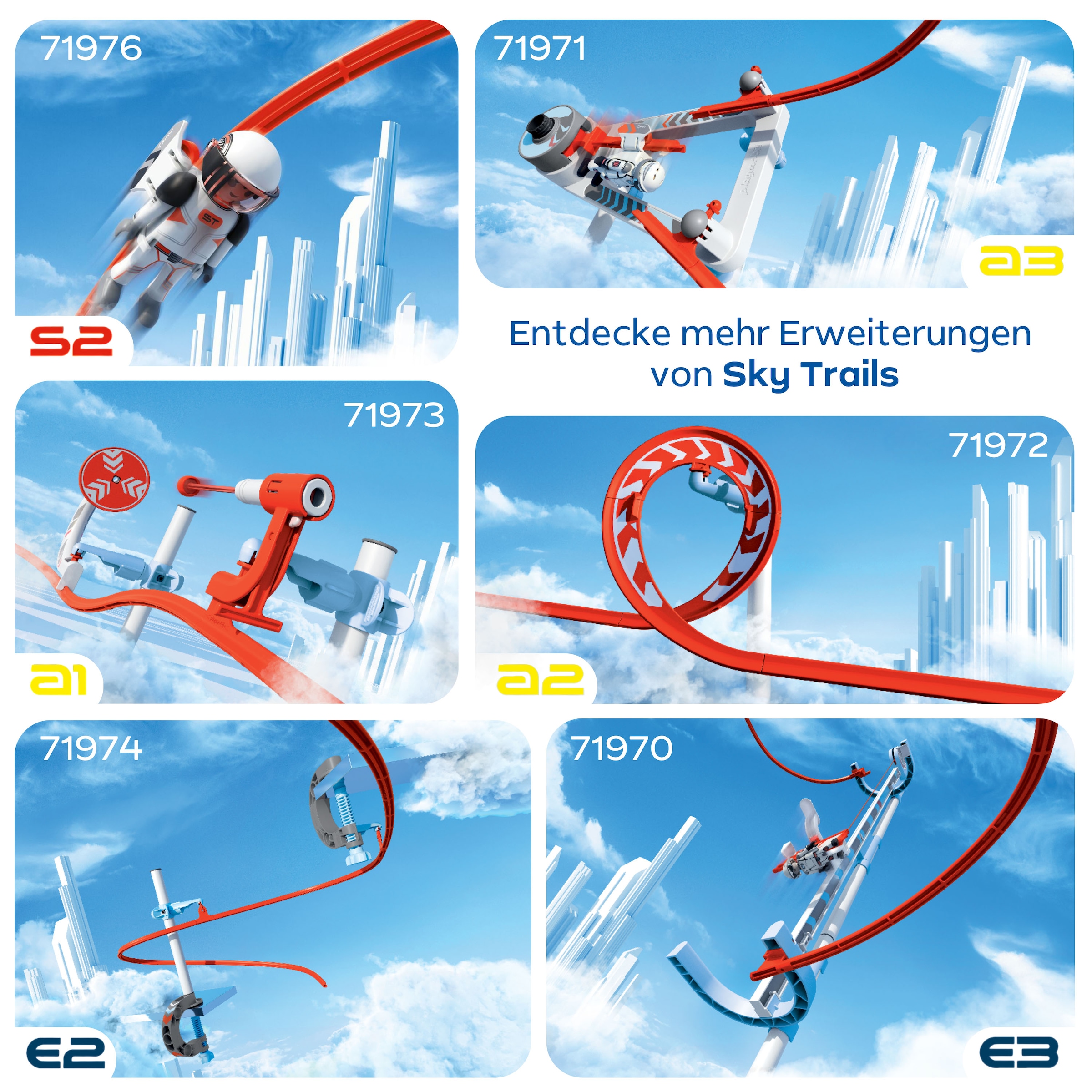 Playmobil® Jeu de construction »Starter Kit S1 (71969), Sky Trails« Made in Europe