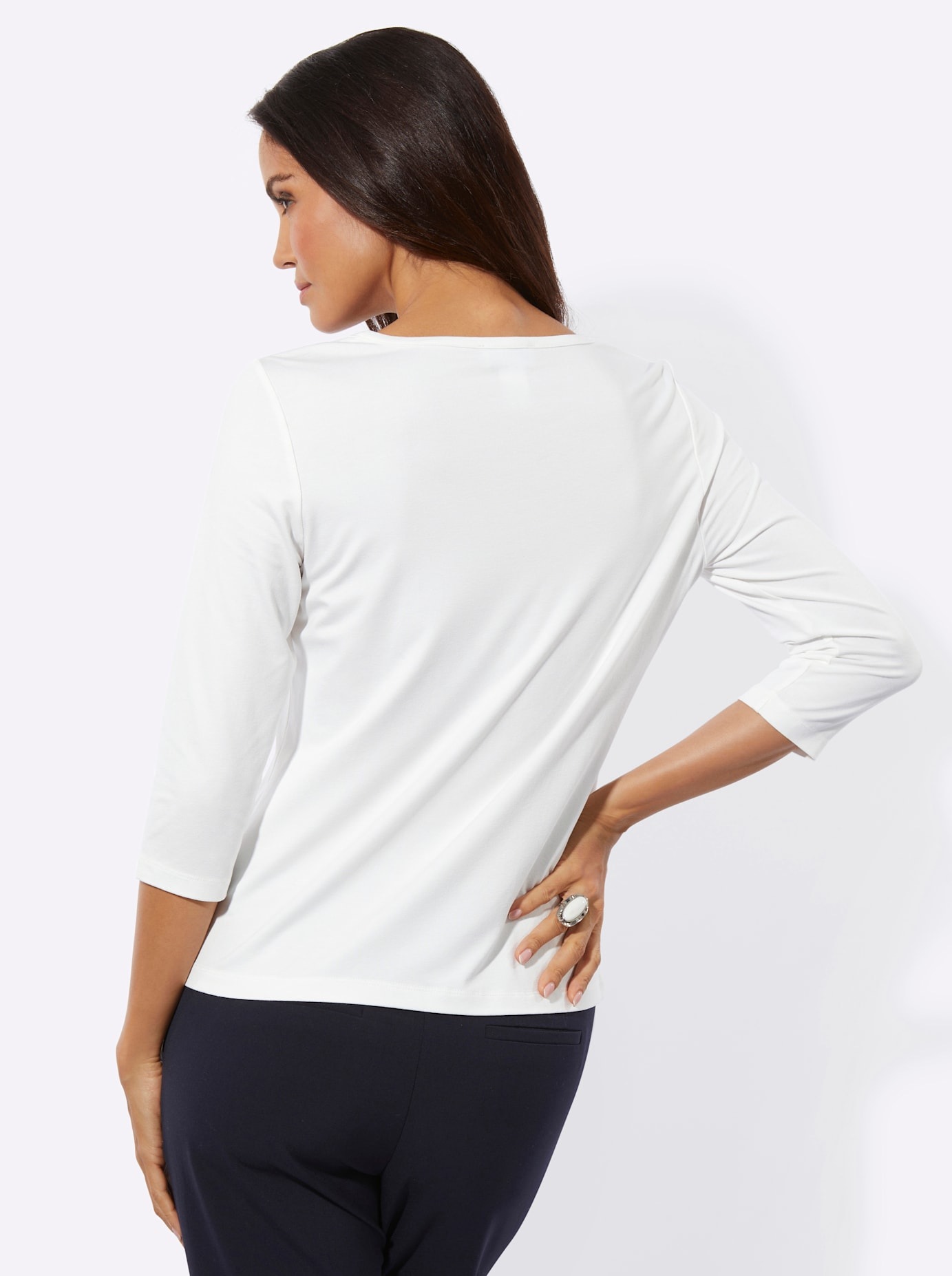 creation L Rundhalsshirt »Shirt« 1 tlg.