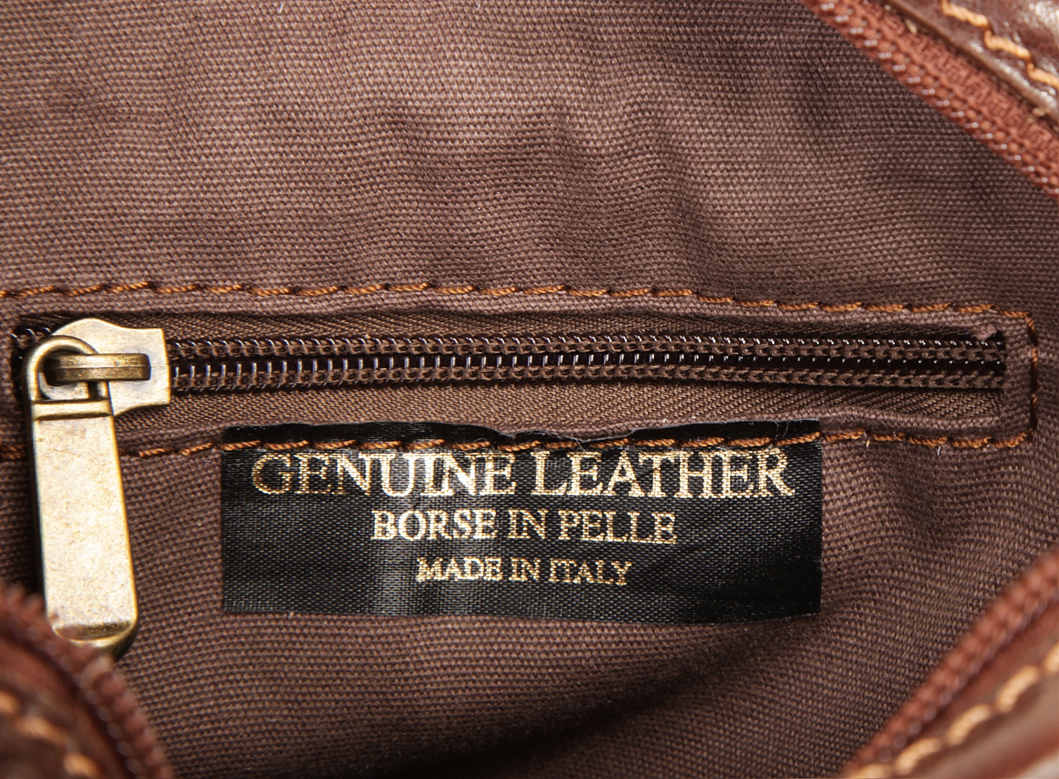 Piké Umhängetasche, echt Leder, Made in Trouver Italy sur