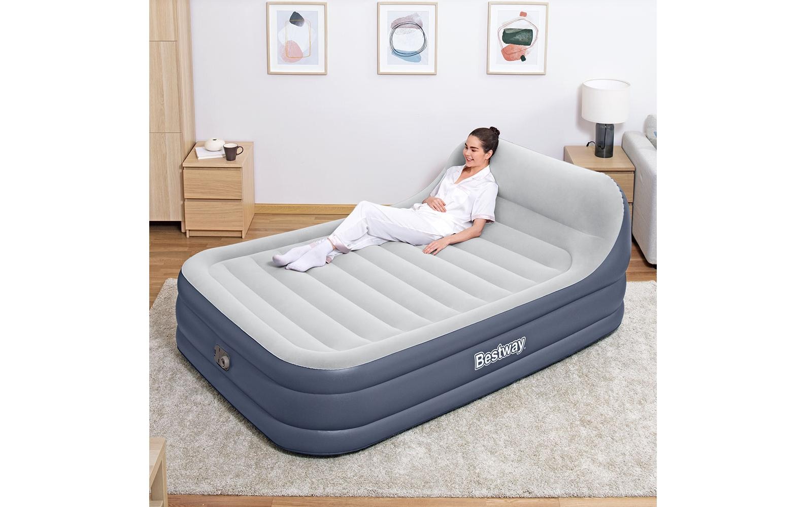 Bestway Lit à air »Tritech Sleekflow Headboard 226 x 152 cm«