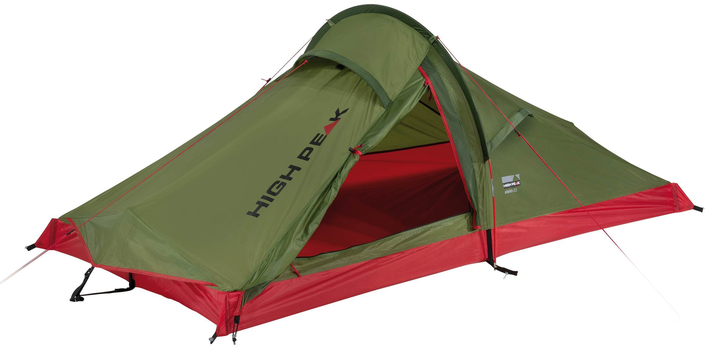 High Peak Einbogenzelt »Siskin 2.0 LW«, 2 Personen, Aluminiumgestänge