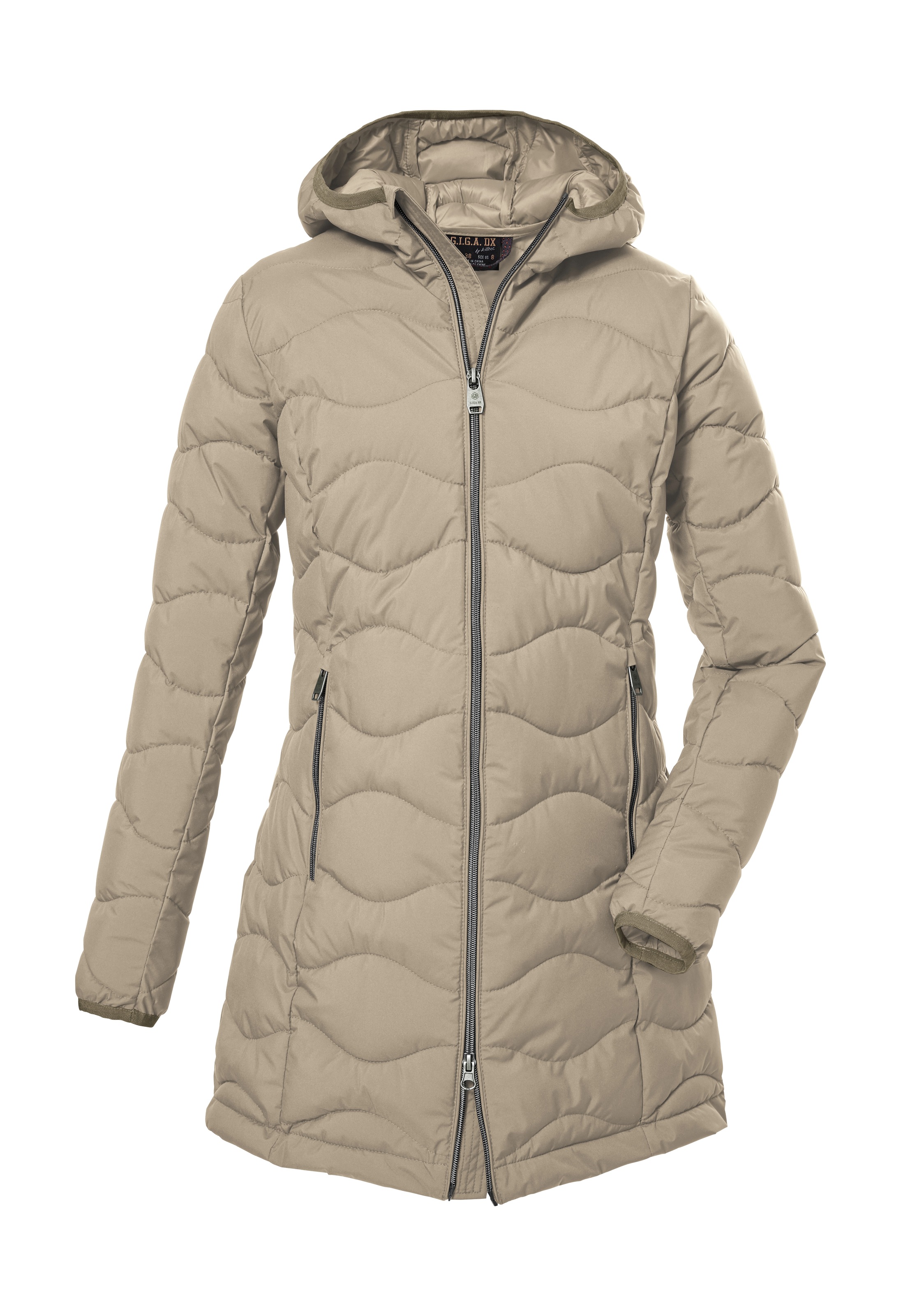 Image of G.I.G.A. DX by killtec Steppmantel "GW 20 WMN QLTD PRK" Damen Steppparka: wasserabweisend, atmungsaktiv, winddicht