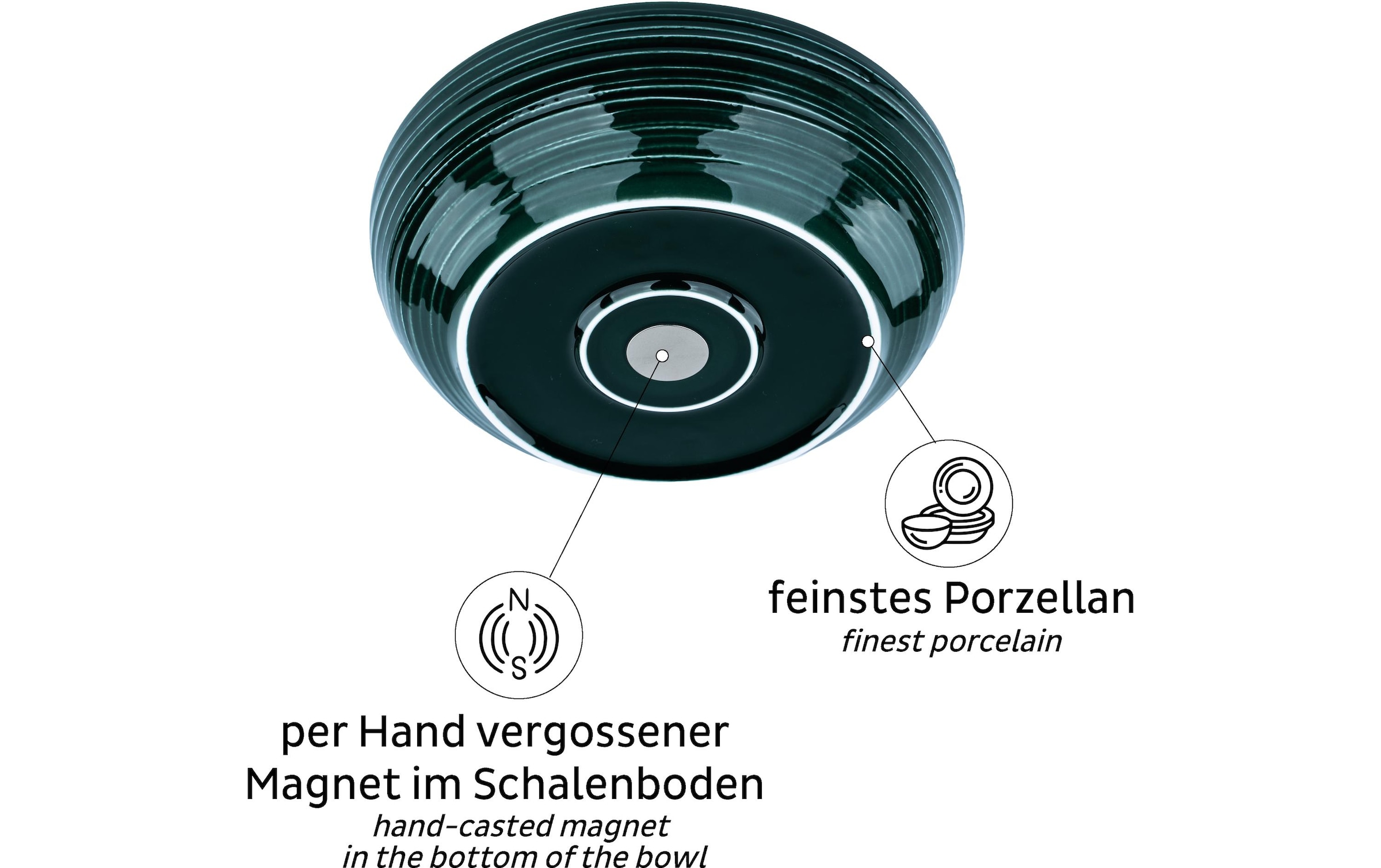 silwy MAGNETIC SYSTEM Schüssel »Silwy« aus Porzellan