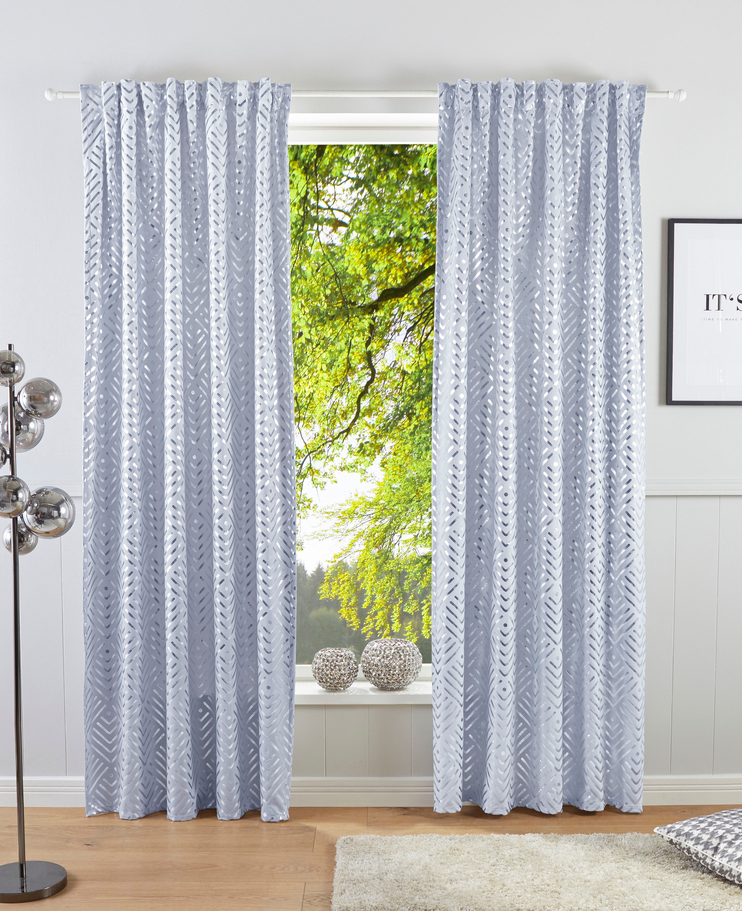 Image of Guido Maria Kretschmer Home&Living Vorhang »Gian«, (1 St.), blickdicht, bedruckter Samt bei Ackermann Versand Schweiz