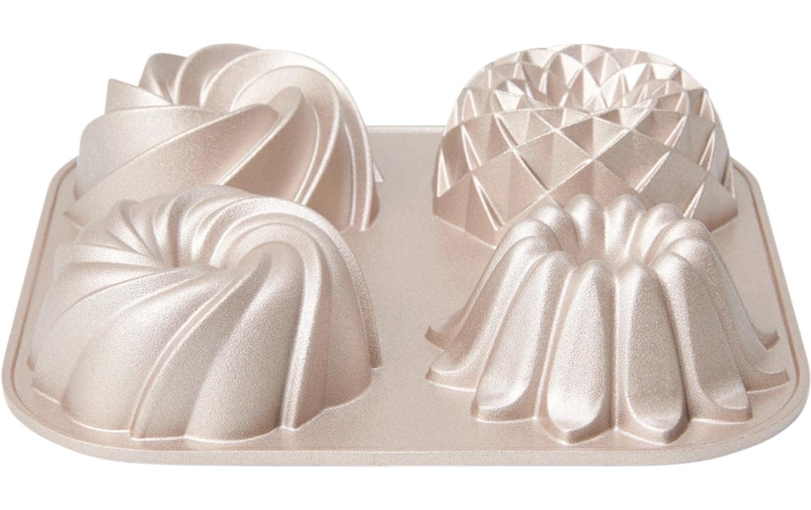 Image of patisse Gugelhupfform "Mini, Aluguss, 4er"
