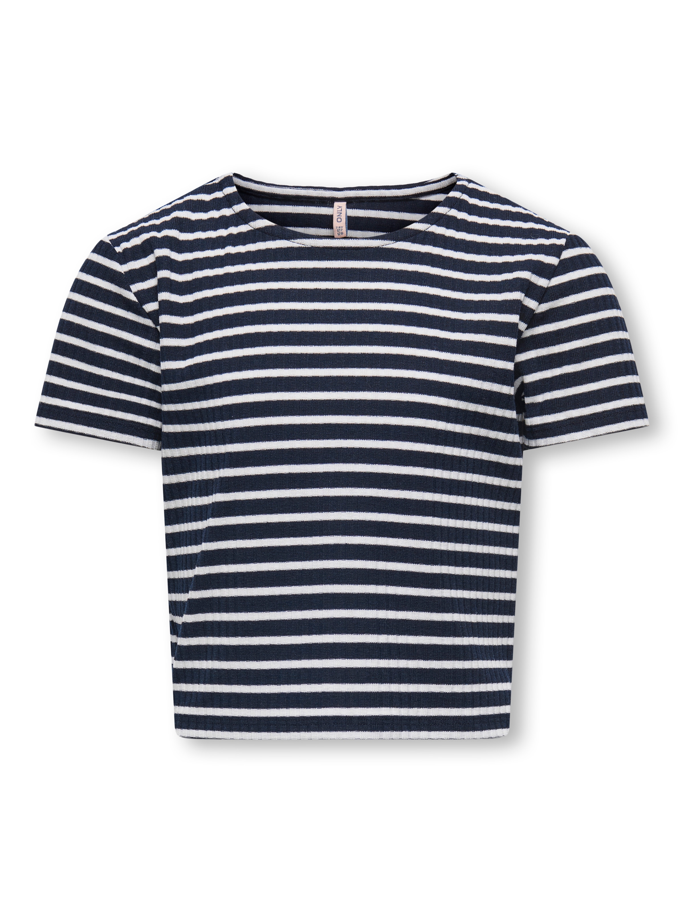 KIDS ONLY Kurzarmshirt »KOGNELLA STRIPED S/S O-NECK TOP JRS«