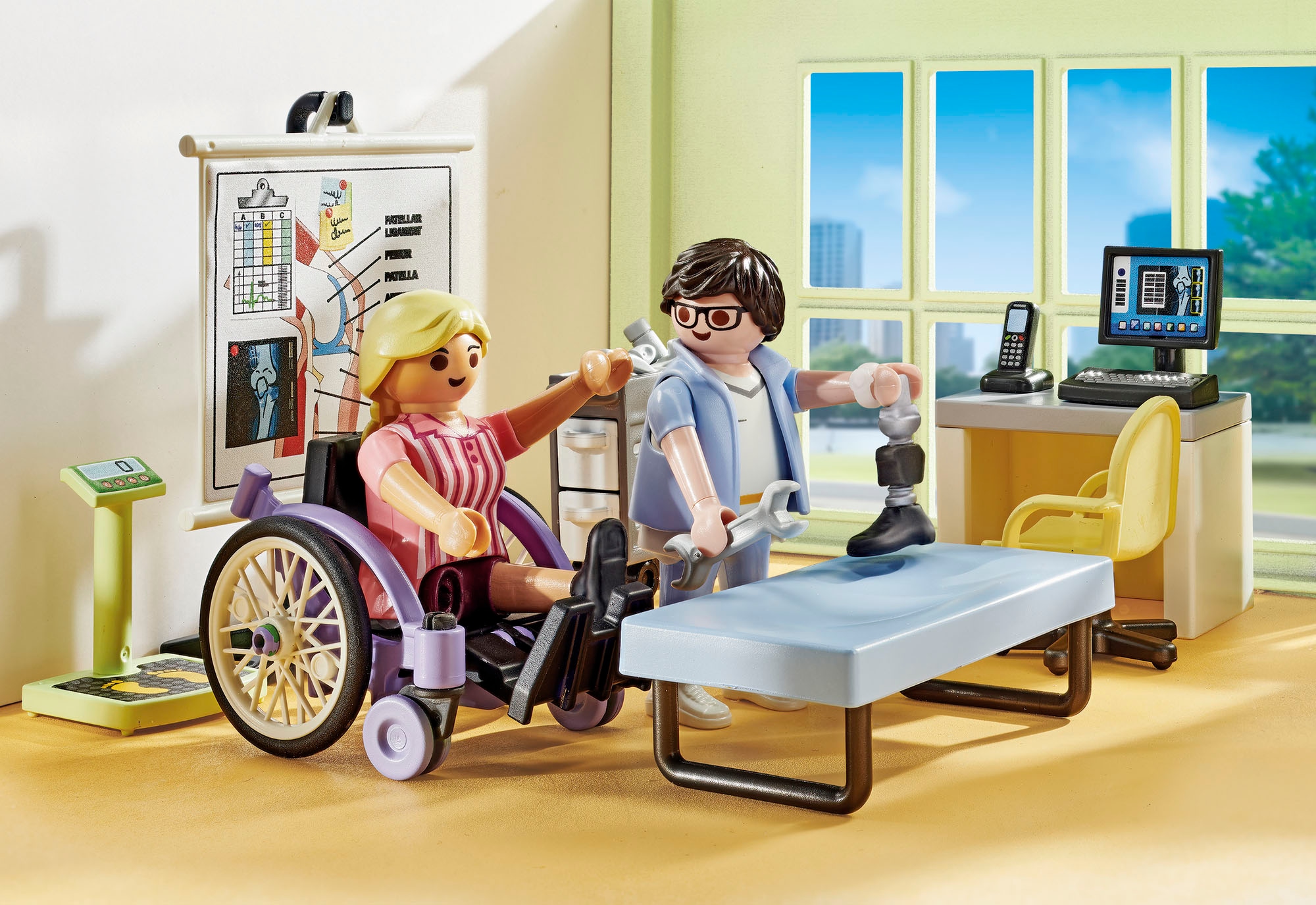 Playmobil® Jeu de construction »Orthopädie (71617), Action Heroes« Made in Europe