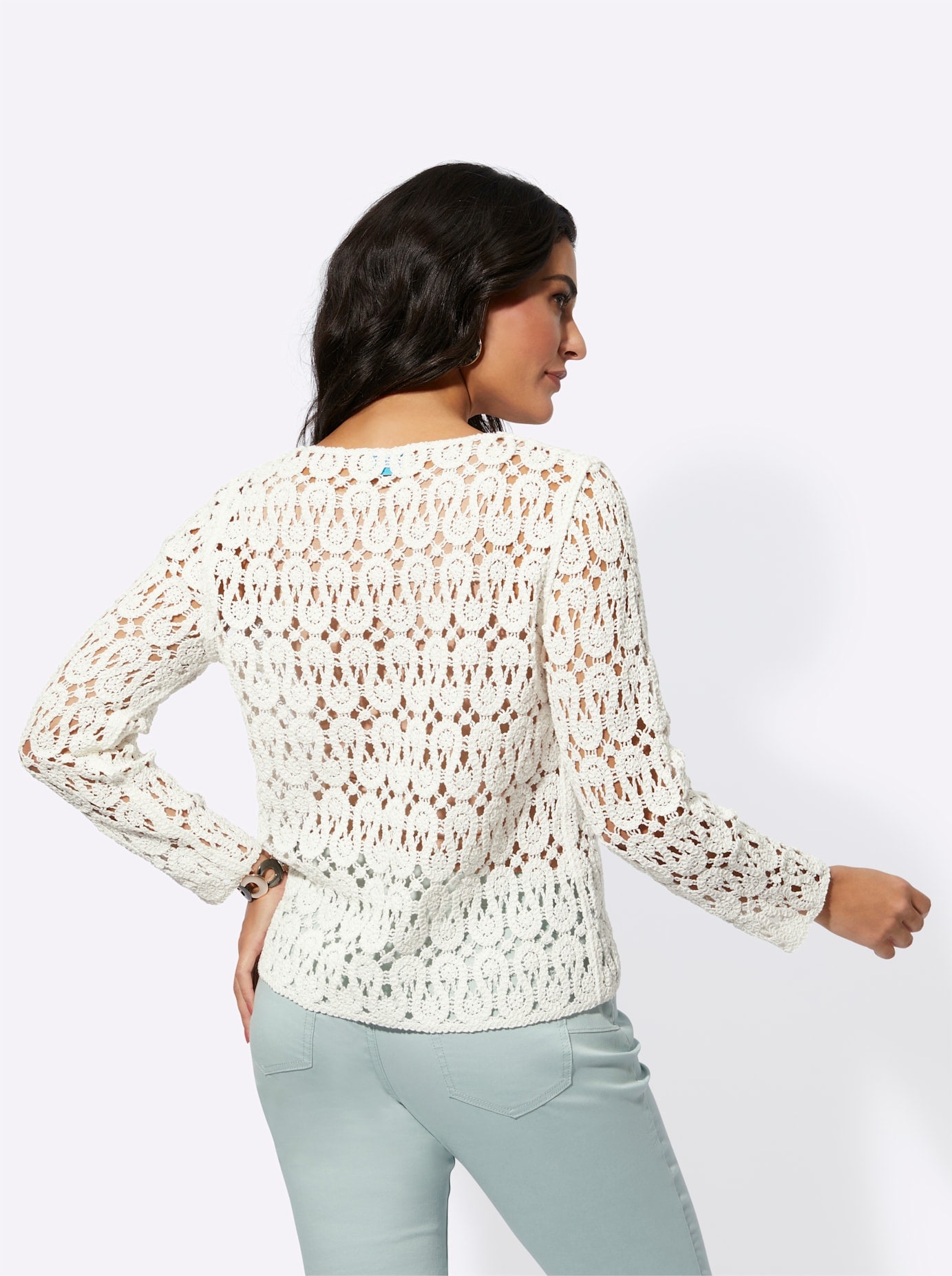 creation L Ajourpullover »Modal-Mix-Pullover«