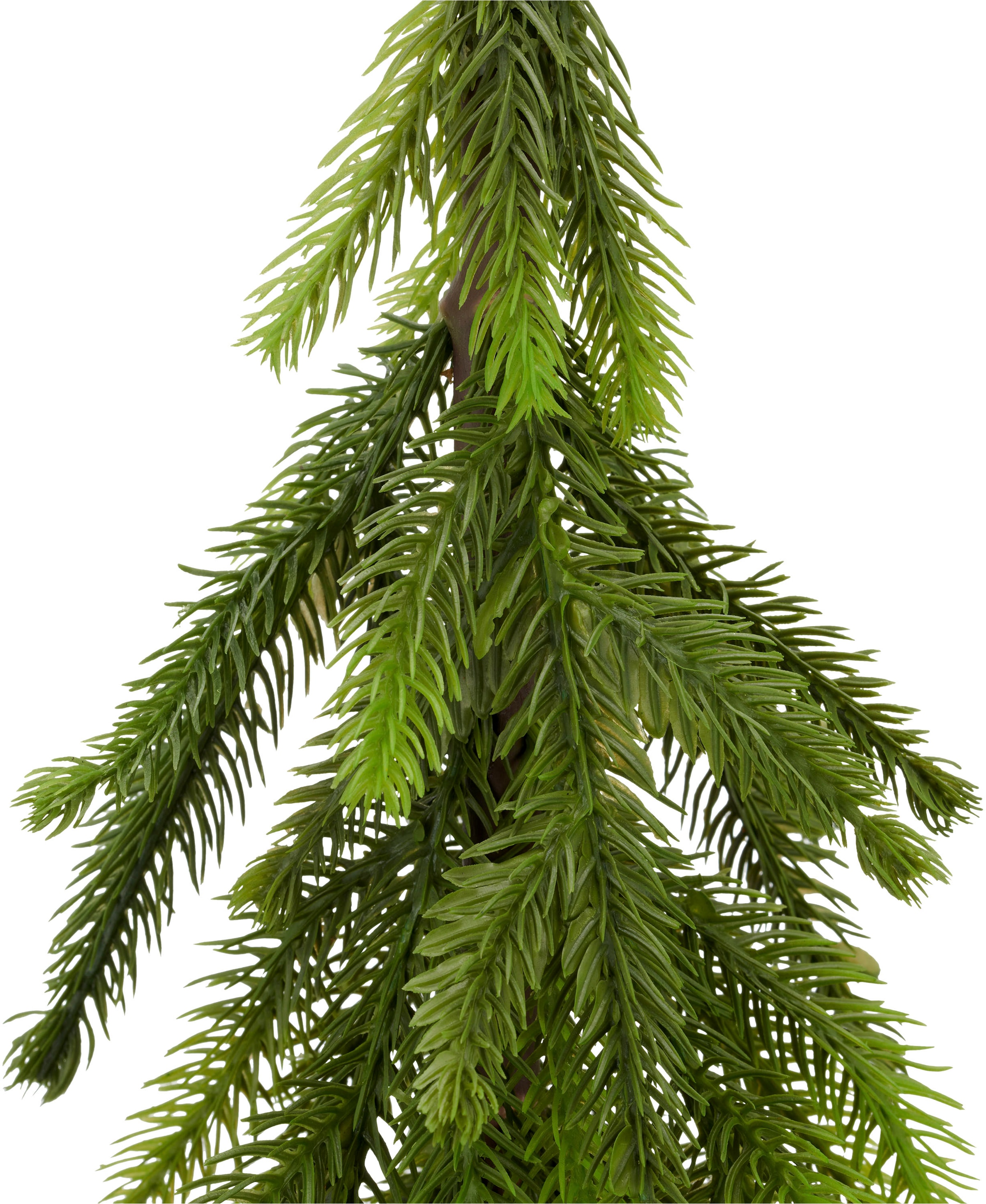 Creativ green Winterliche Kunstpflanze »Tannenbäumchen« im Set aus 2 Grössen