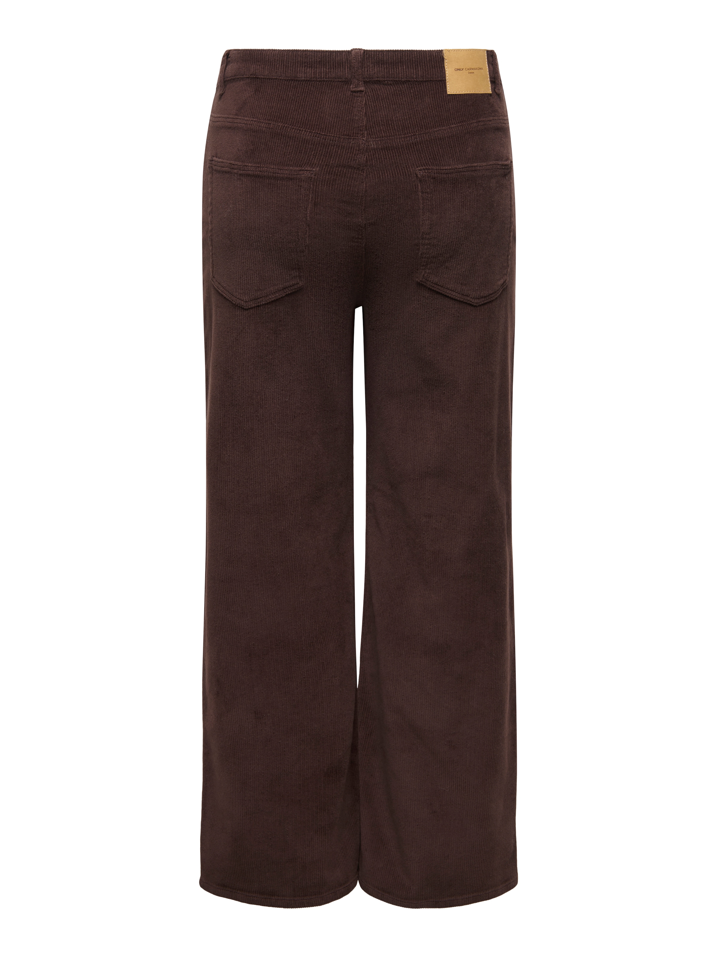 ONLY CARMAKOMA Pantalon en velours côtelé »CARHOPE GLOBAL EX HW WIDE CORD PNT NOOS«  mélange coton, taille haute