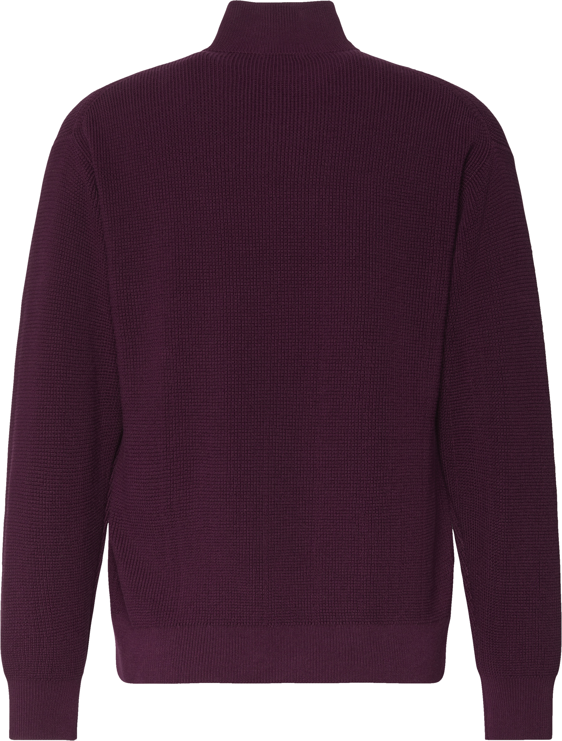 Calvin Klein Jeans Strickpullover Troyerkragen mit Reissverschluss, Regular Fit