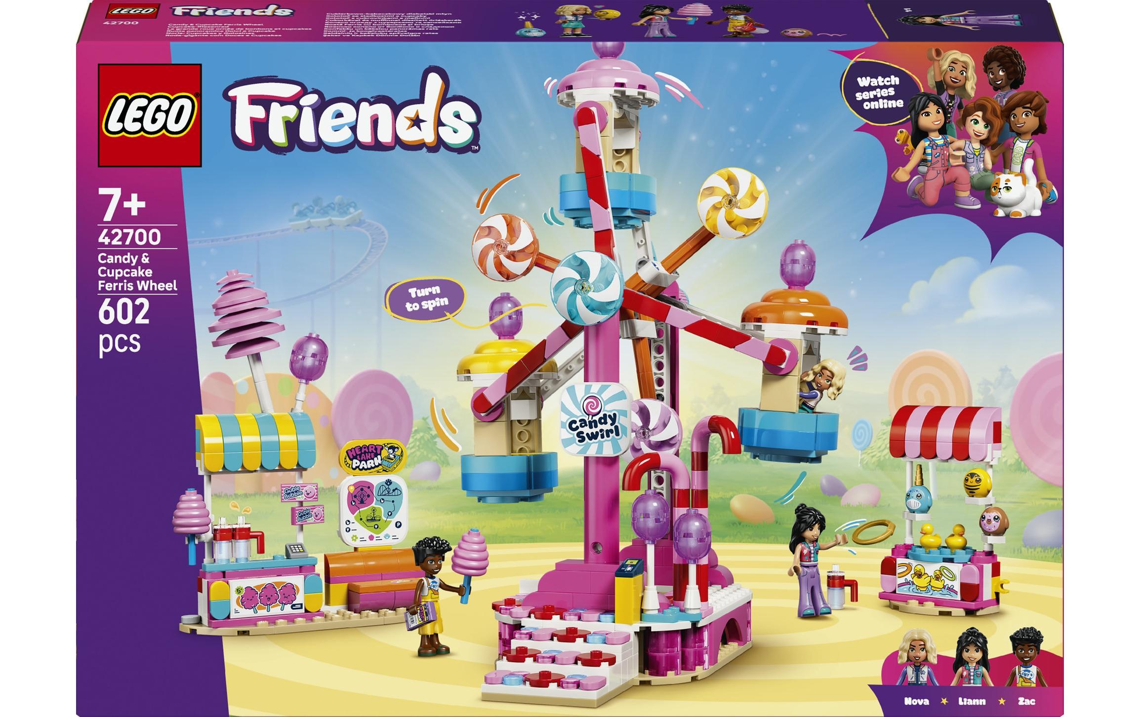 LEGO® Konstruktionsspielsteine »Cupcake-Riesenrad (42700), LEGO Friends« Made in Europe