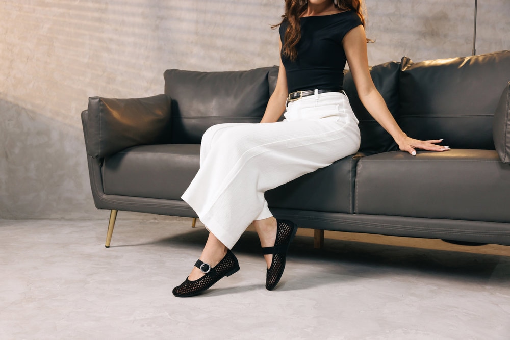 Remonte Ballerines à lanières  mocassins, chaussures d'été avec strass et fermeture velcro