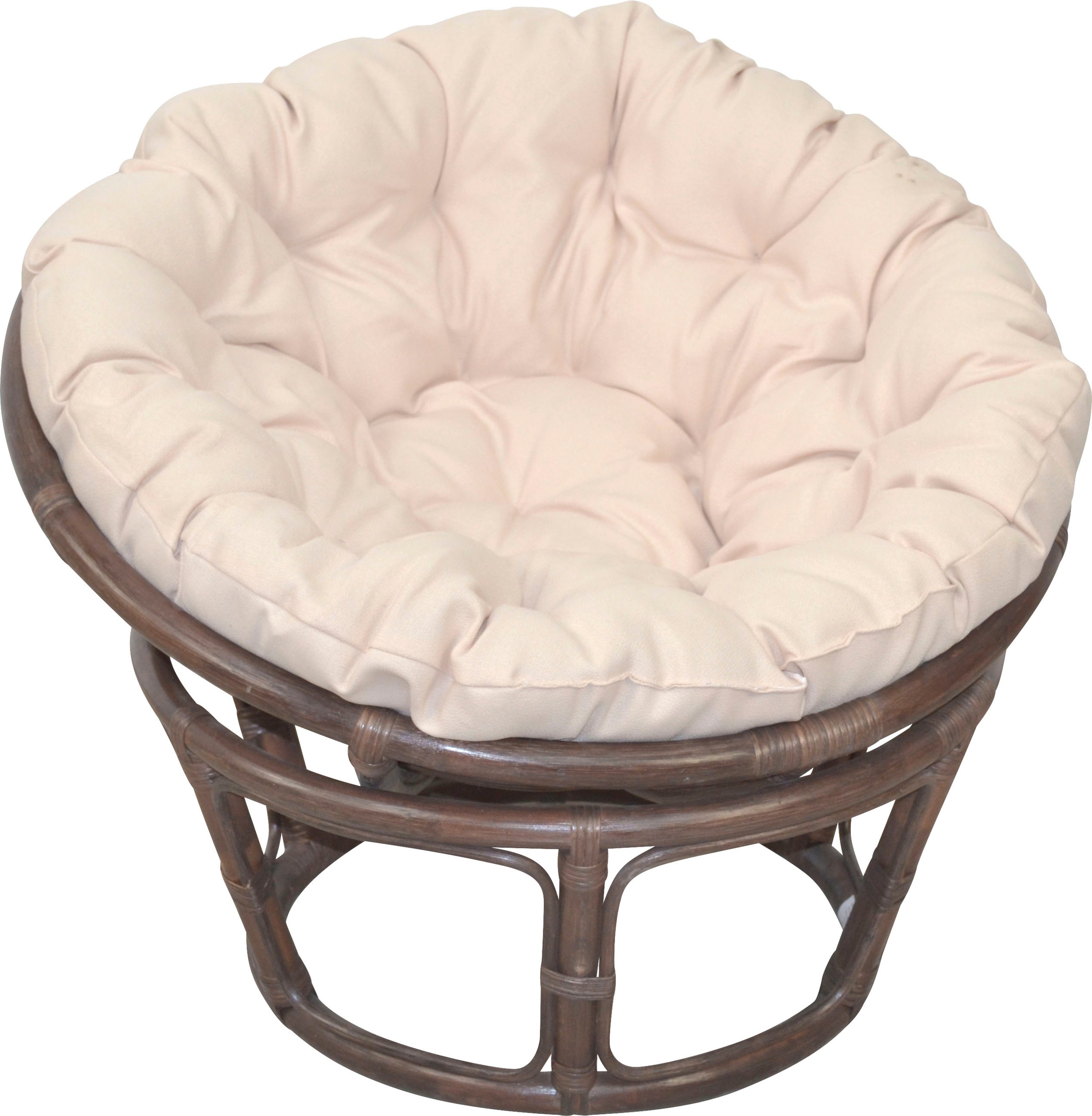 Image of Home affaire Rattanstuhl »Papasansessel«, aus geflochtenem Rattan, in verschiedenen Grössen (80-110 cm) bei Ackermann Versand Schweiz