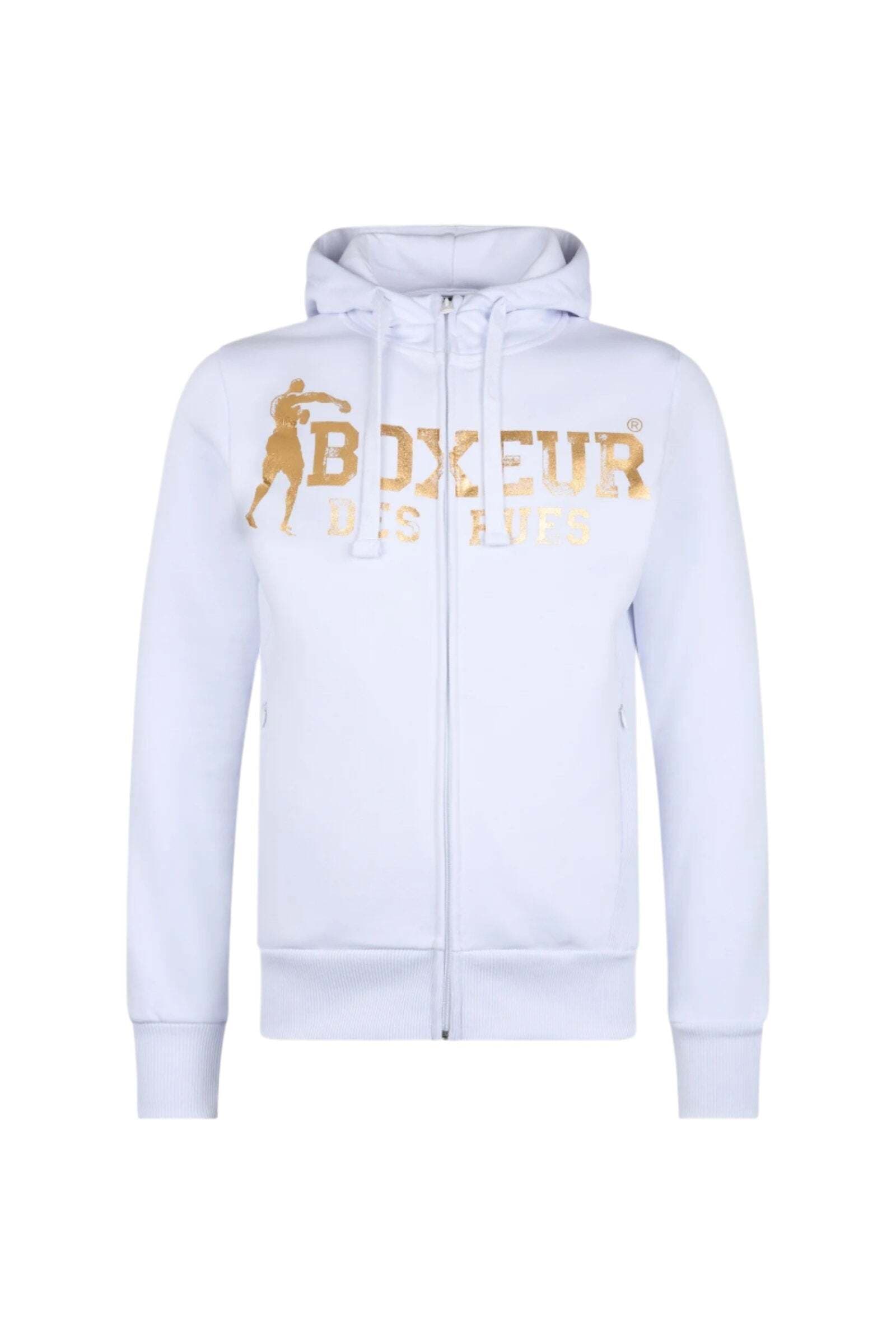 Kapuzensweatjacke »BOXEUR DES RUES Kapuzenpullover Hooded Full Zip Sweatshirt«