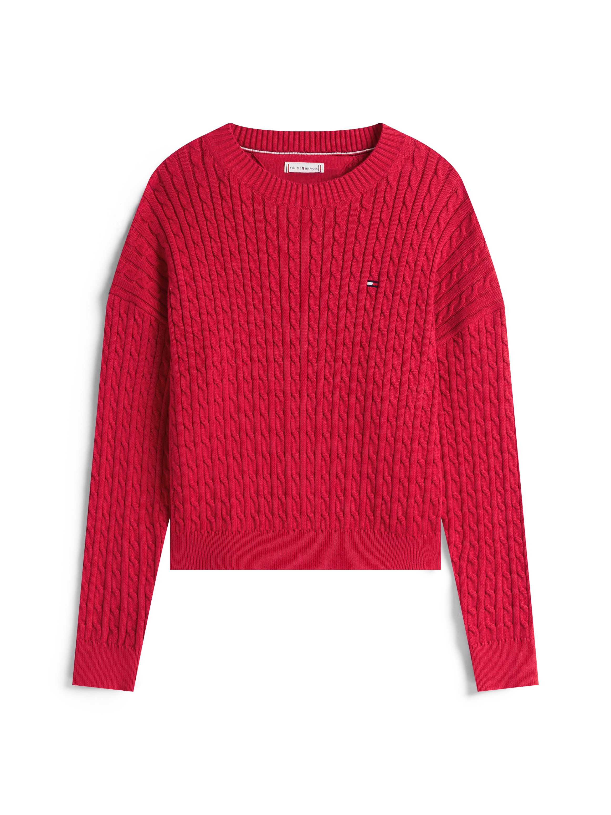 Tommy Hilfiger Strickpullover »CABLE SWEATER«, Kinder bis 16 Jahre