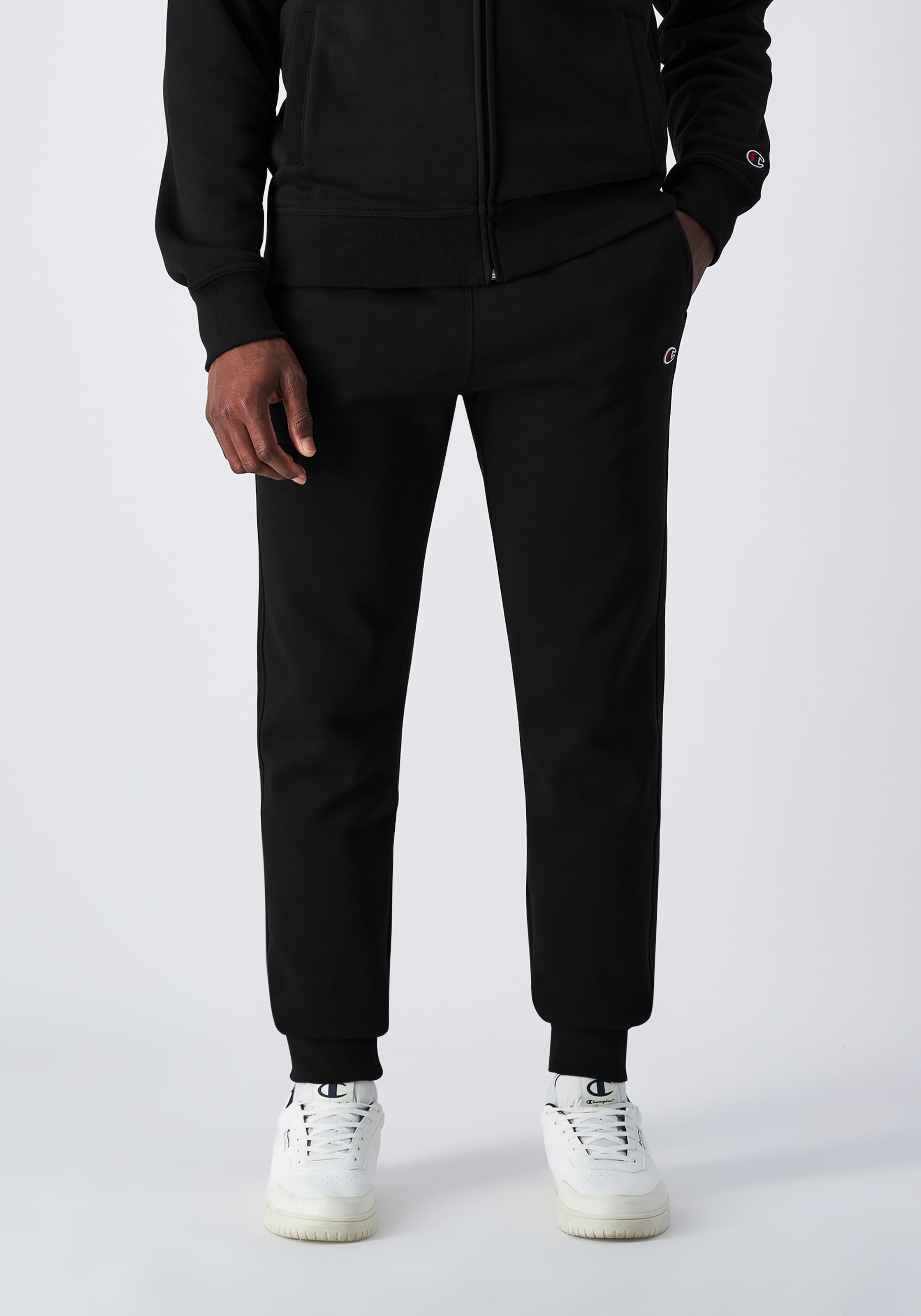 Image of Champion Jogginghose "ICONS Terry Straight Hem Pants" sportlicher Stil, bequeme Passform, gerader Saum