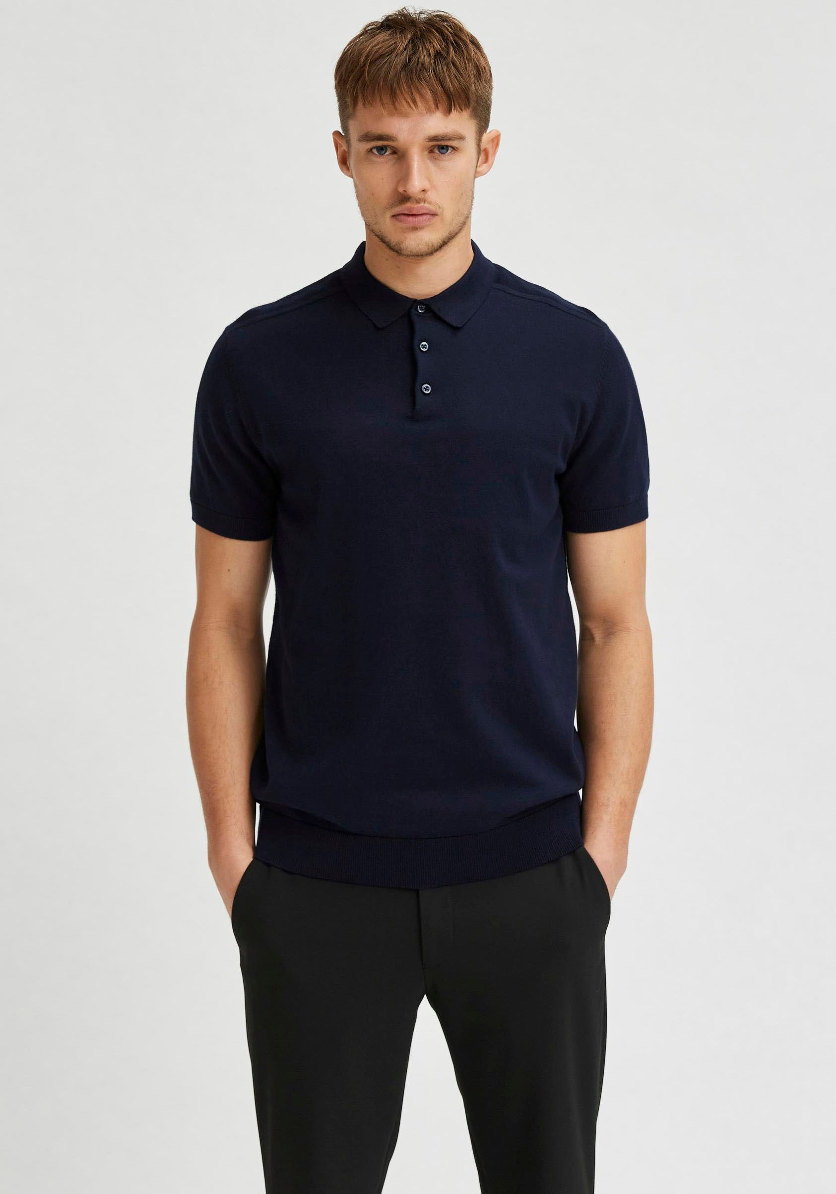 Image of SELECTED HOMME Poloshirt »BERG POLO« bei Ackermann Versand Schweiz