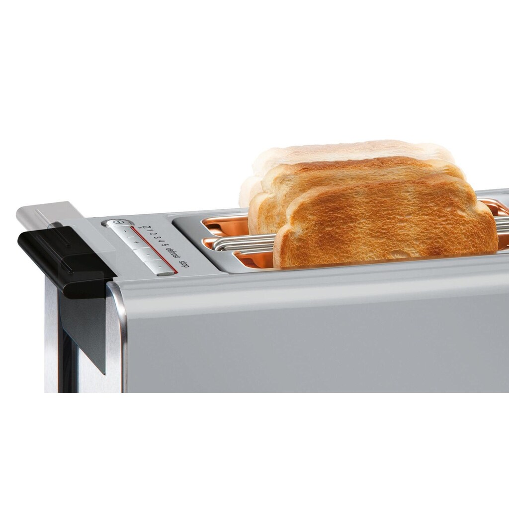 SIEMENS Toaster »TT86105 Grau«, 860 W