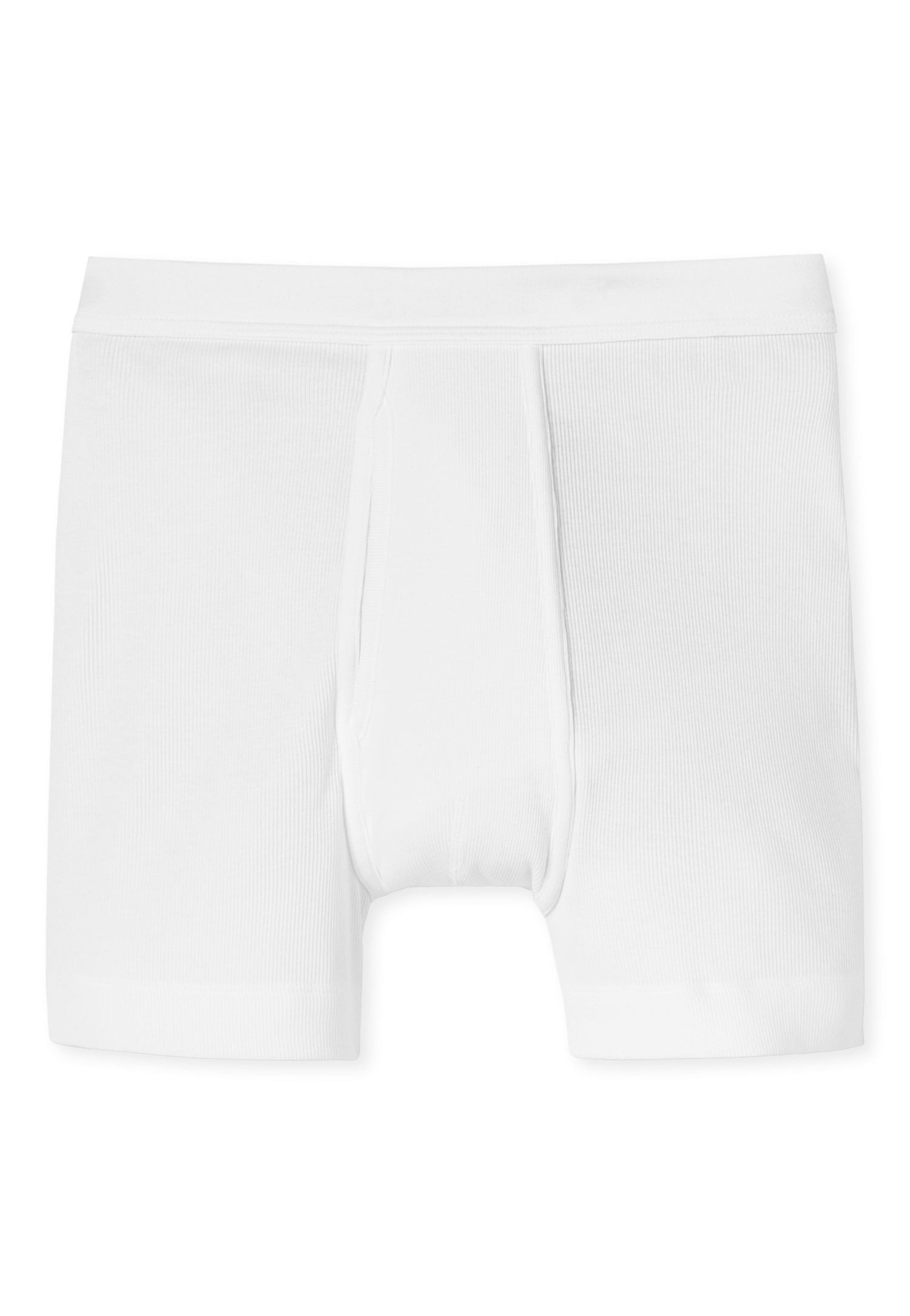Schiesser Boxershorts »Essentials«, Softbund, Doppelripp-Qualität, Baumwolle, mit Eingriff
