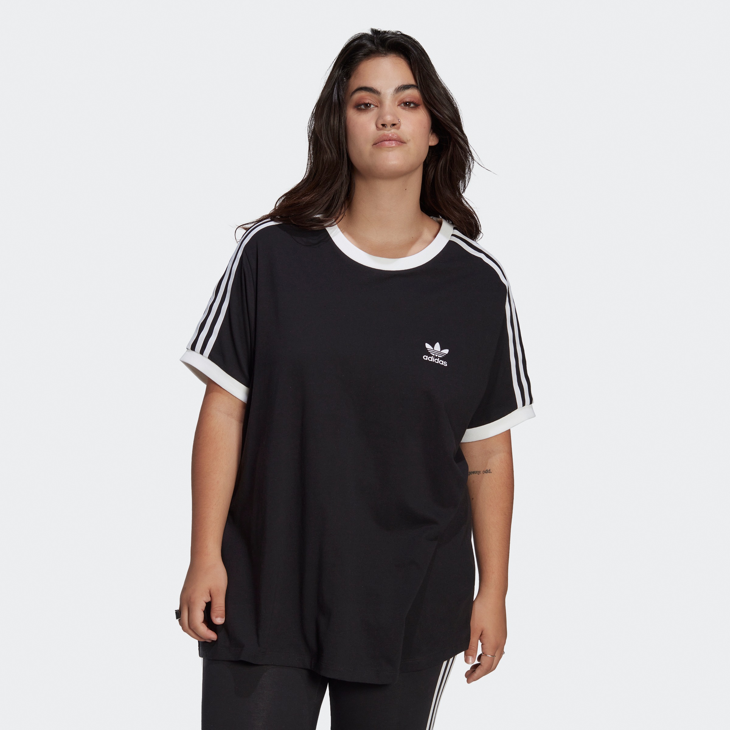 ♕ adidas Originals T-Shirt »ADICOLOR CLASSICS 3-STREIFEN – GROSSE GRÖSSEN«  versandkostenfrei auf