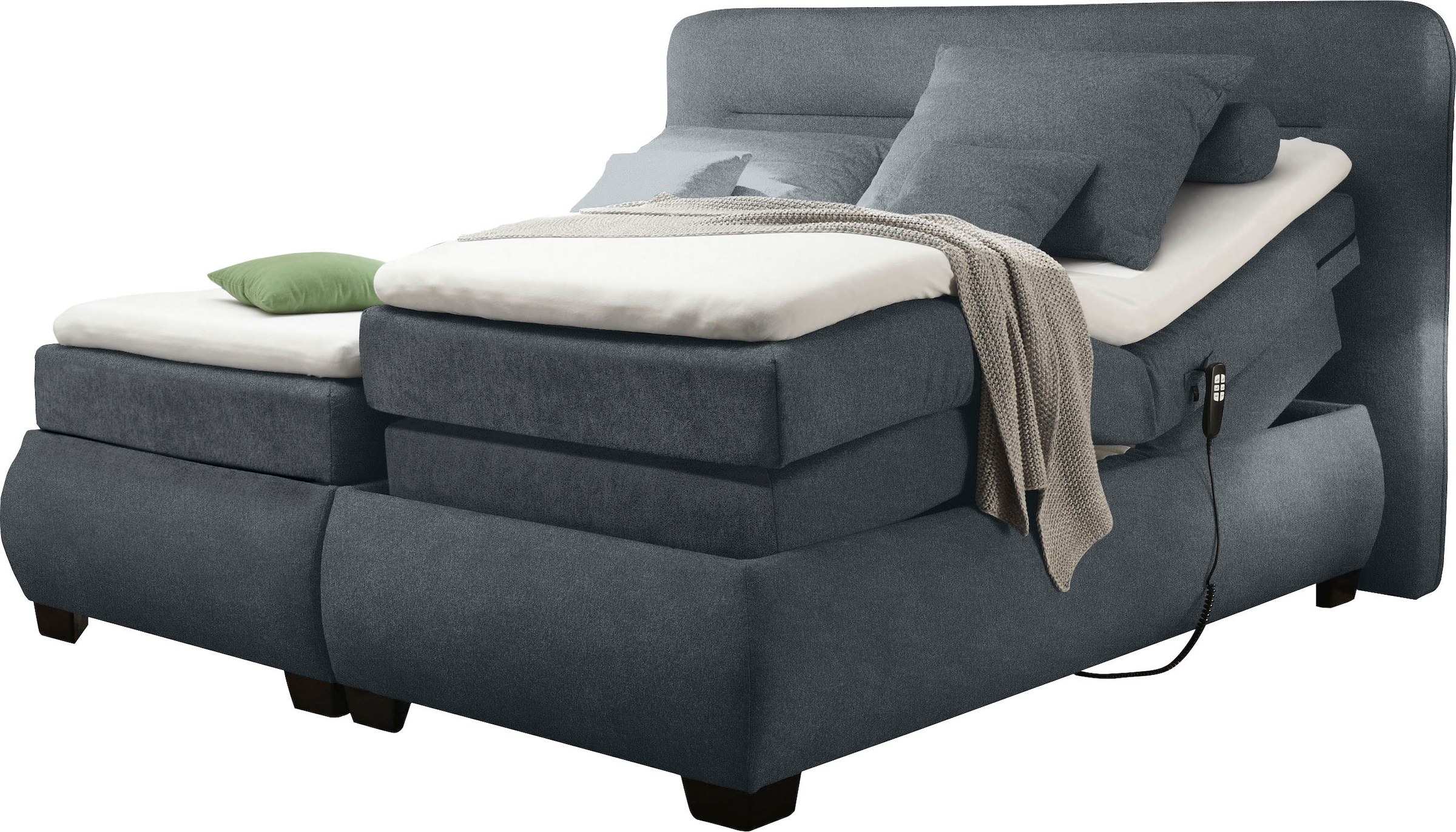 ED EXCITING DESIGN Lit boxspring »Evolution« inkl. Motor und Topper