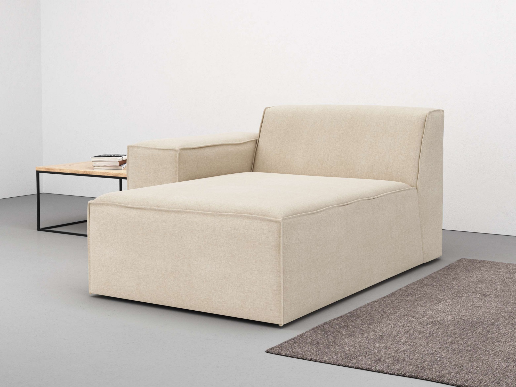 Chaiselongue »Norvid«, modular, wahlweise mit Kaltschaum, Komfortschaum oder...