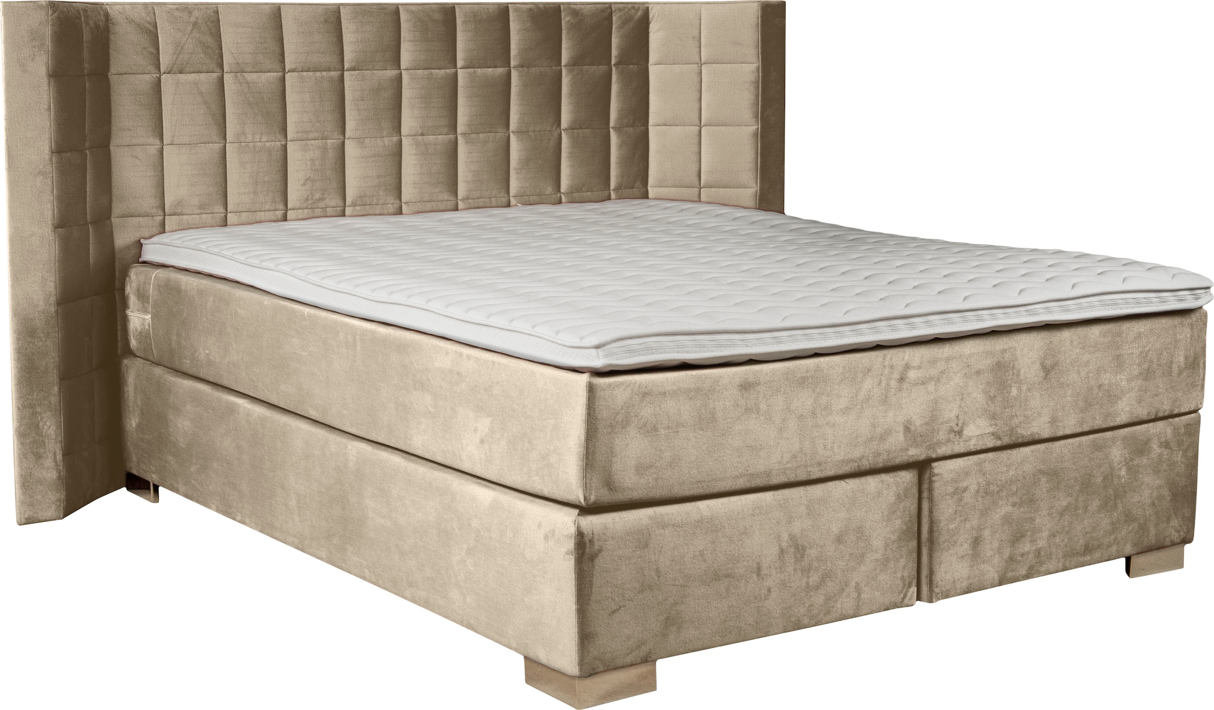 Home affaire »Piazza« mit Steppung und Kopfteil mit seitlichen Flügeln