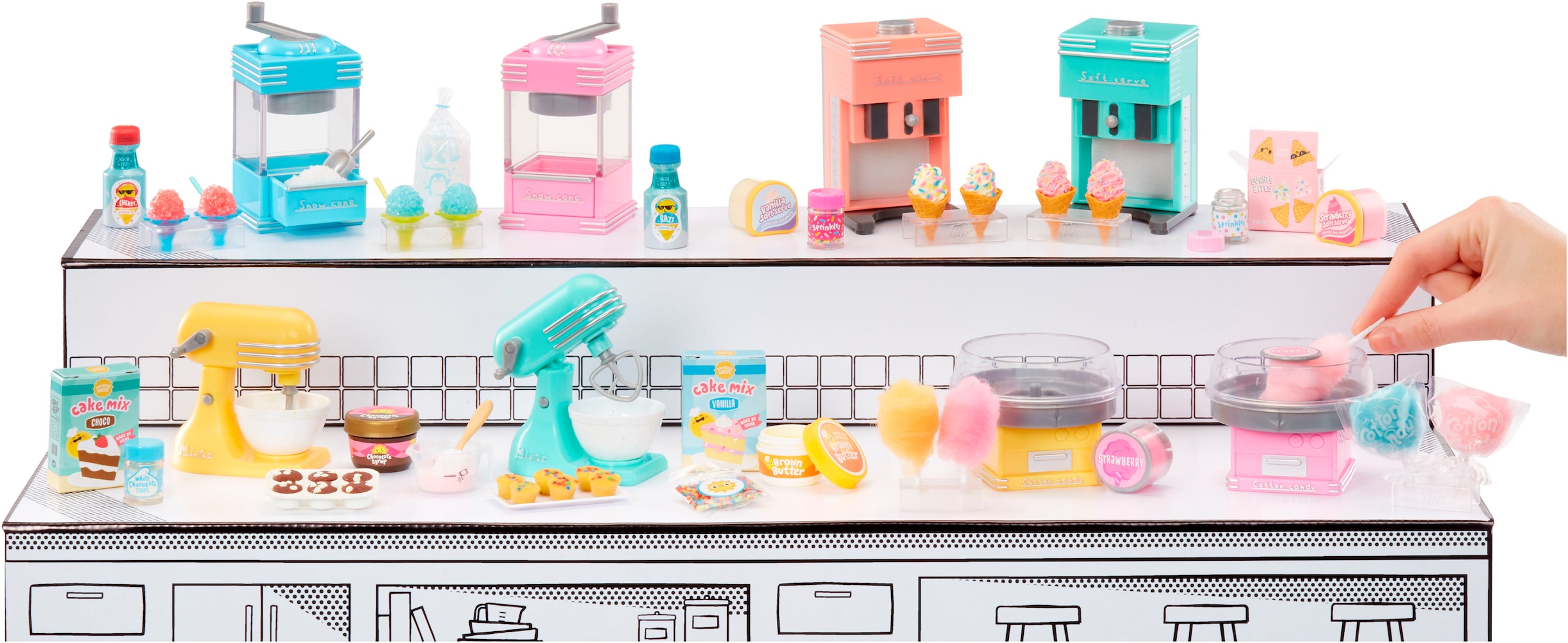 MGA ENTERTAINMENT Kreativset »MGA's Miniverse - Make It Mini Appliances« Lieferung nur 1 Kugel - sortierte Lieferung
