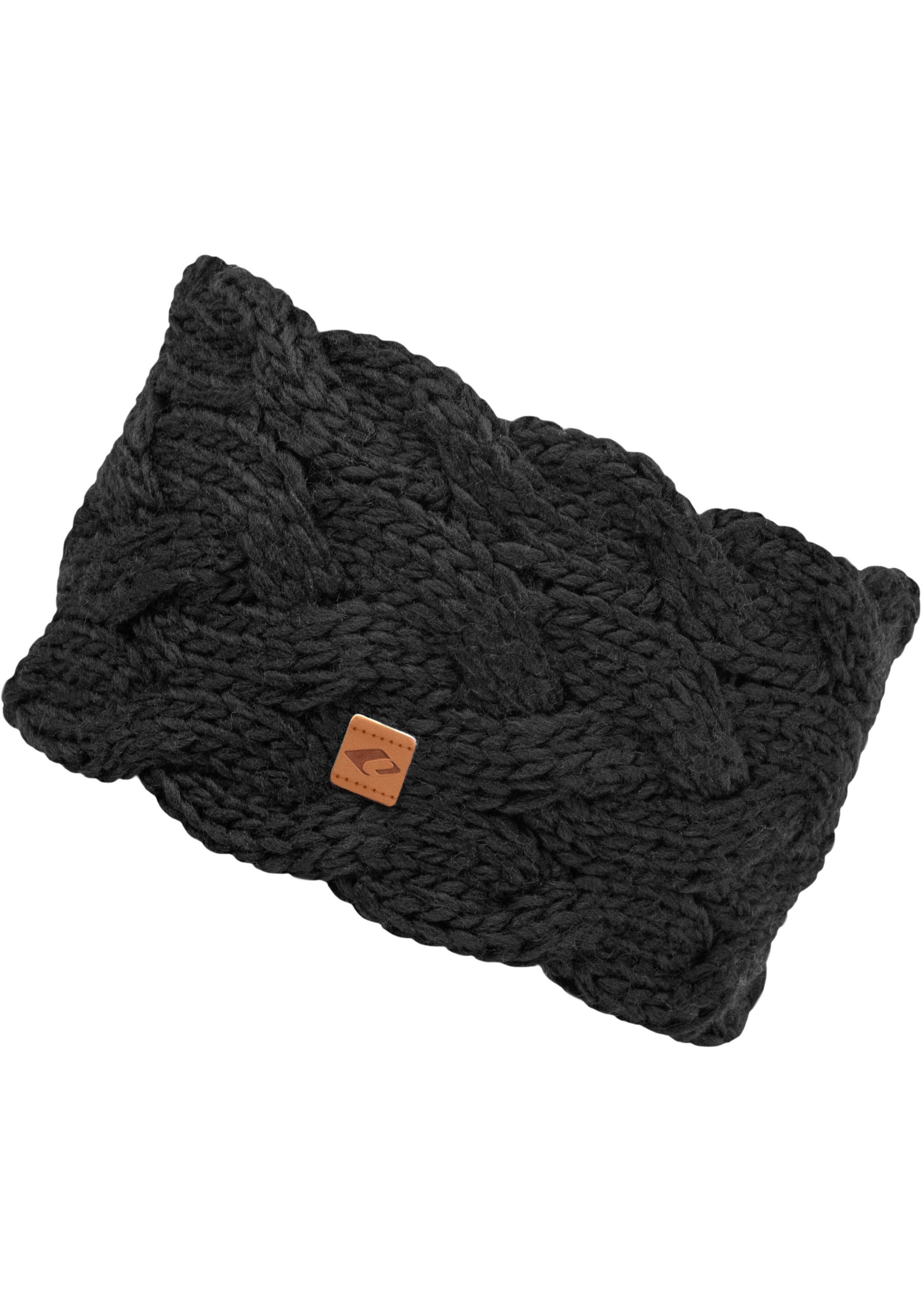 Image of chillouts Stirnband "Lexi Headband" Zopfmuster, extra breit, gefüttert