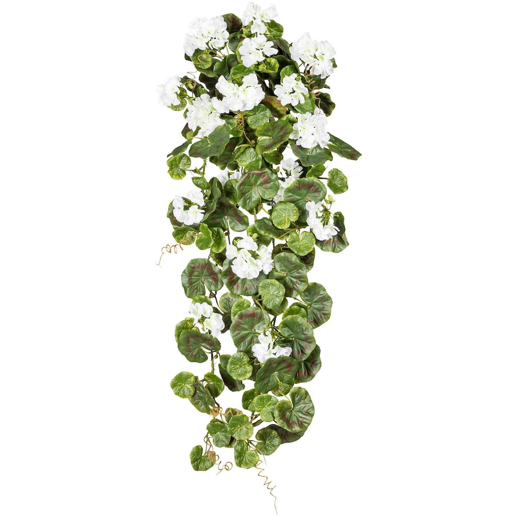 Creativ green Kunstpflanze »Geranienhänger«