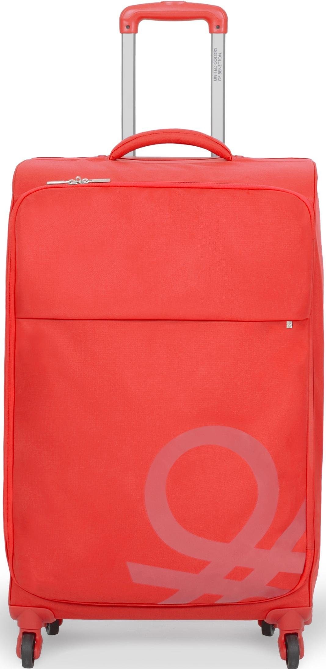 Image of United Colors of Benetton Weichgepäck-Trolley »Blow, 57 cm, red«, 4 Rollen bei Ackermann Versand Schweiz