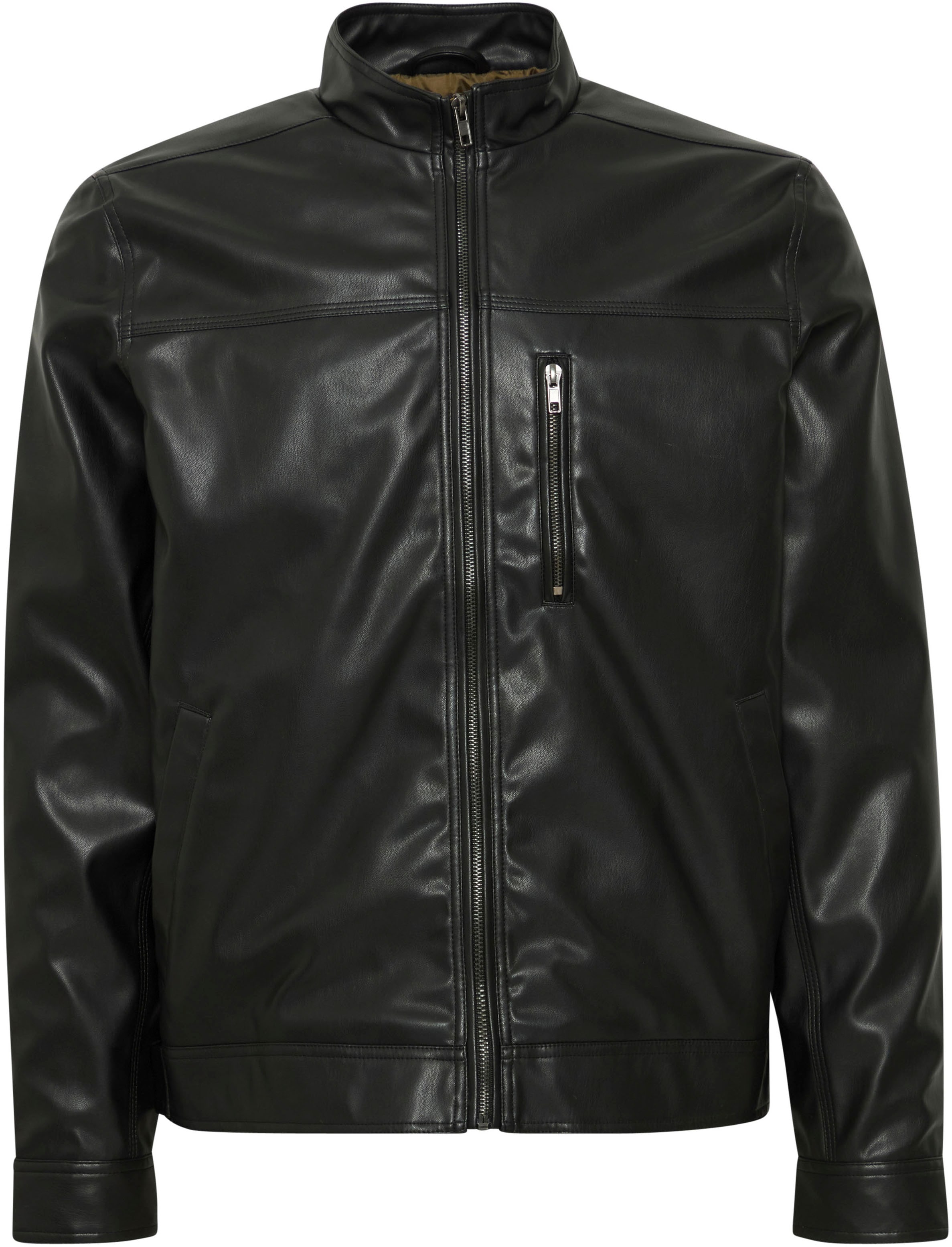 Image of Blend Lederimitatjacke "BHELON jacket" ohne Kapuze