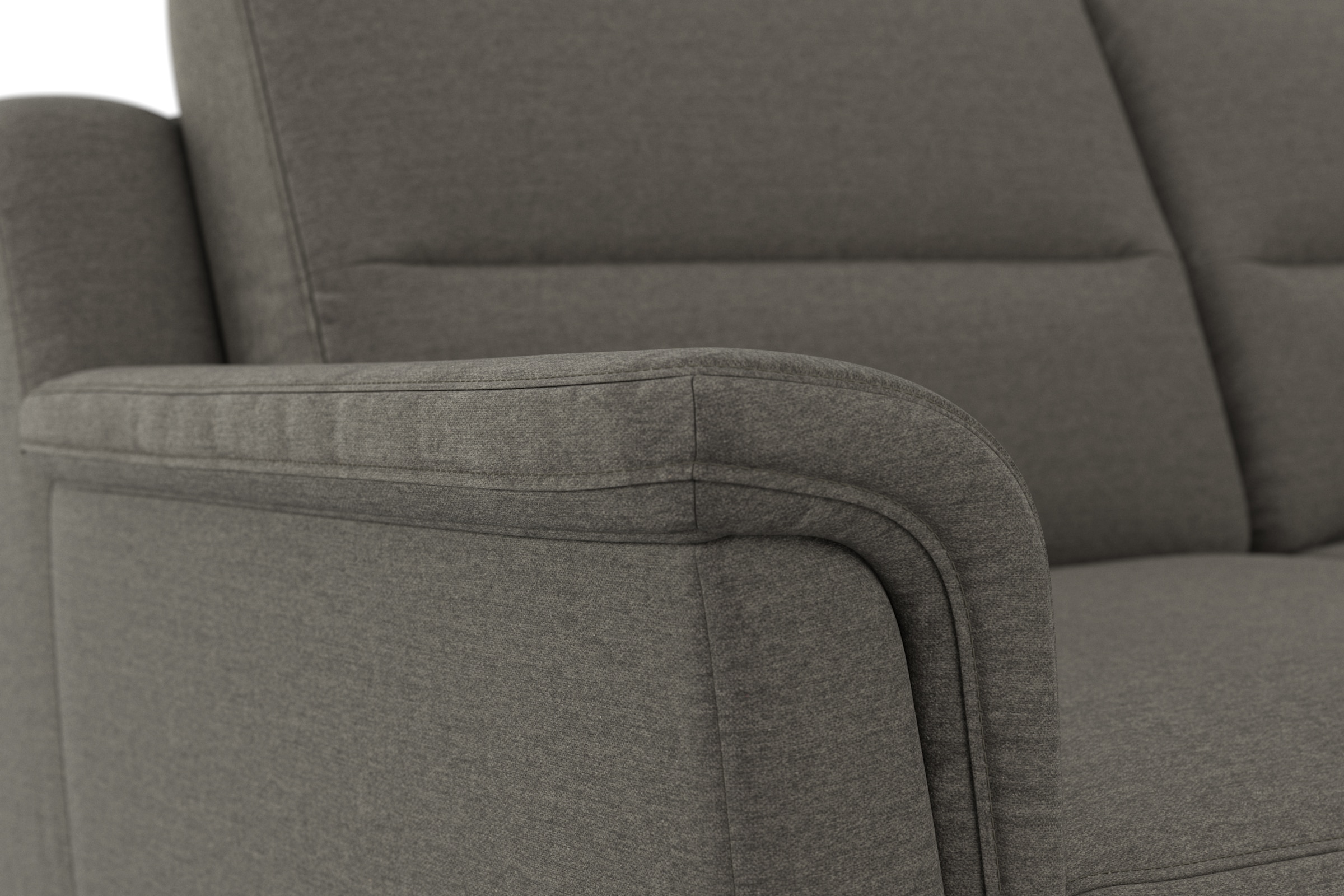 sit&more Ecksofa »Farö L-Form«, inklusive Federkern, wahlweise mit Bettfunktion und Bettkasten